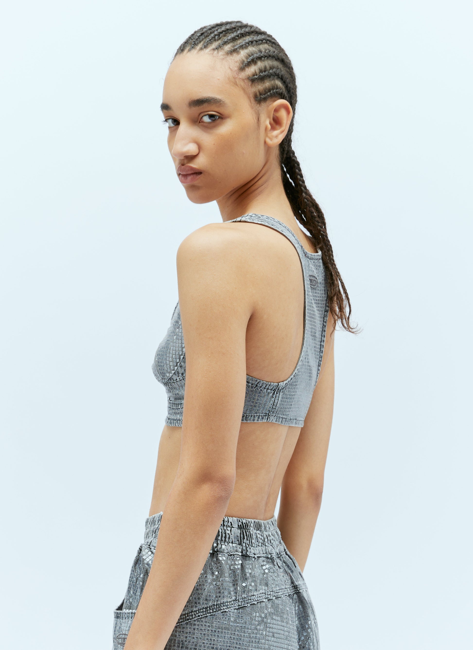 Diesel Women De-Toppy-S Crop Top DIESEL
