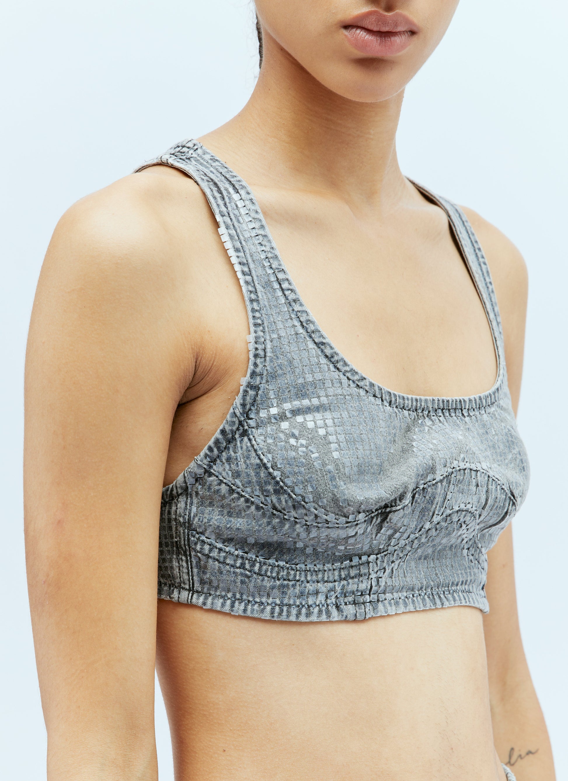 Diesel Women De-Toppy-S Crop Top DIESEL