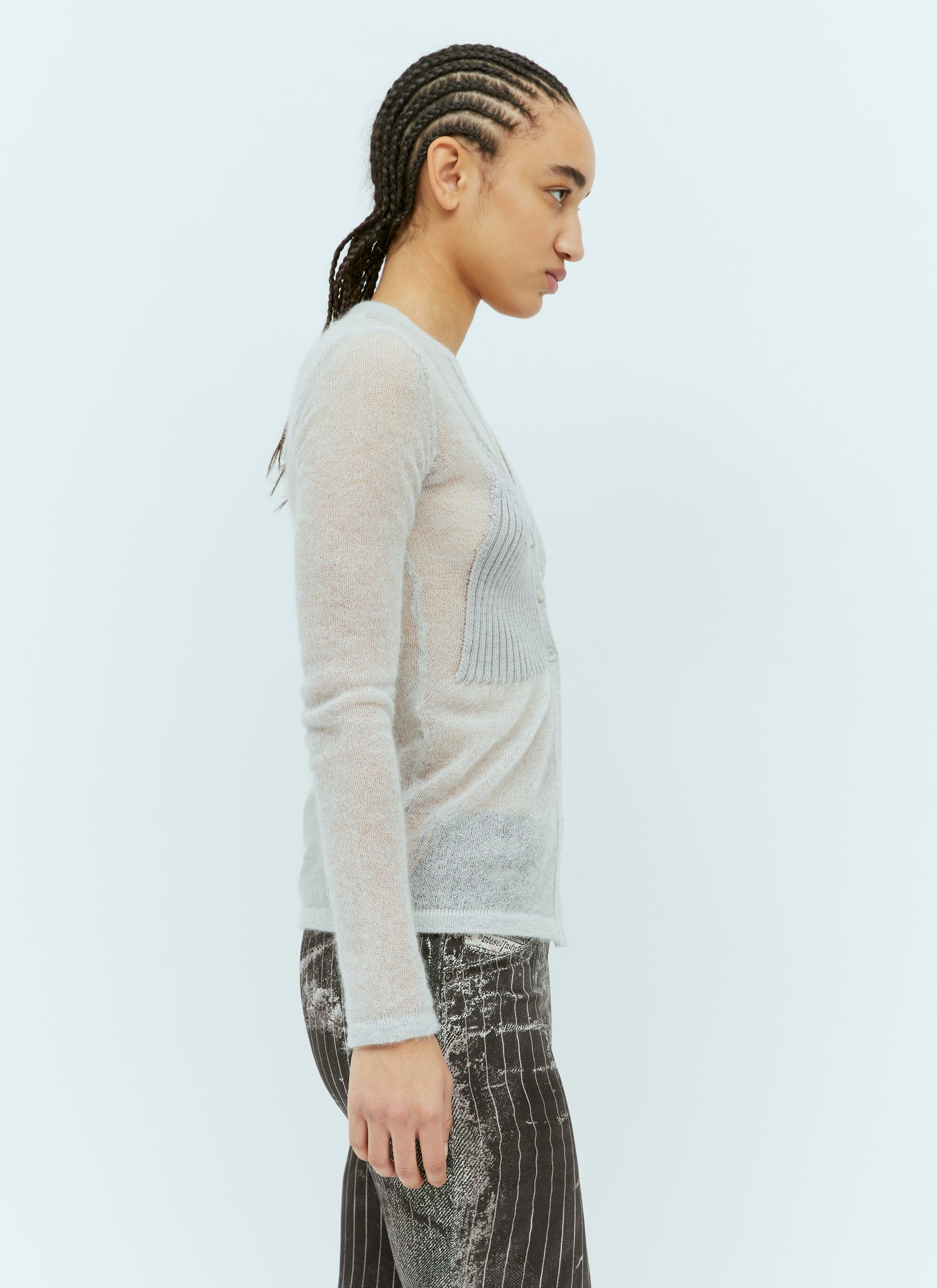 Diesel Women M-Arina Lightweight Knit Cardigan DIESEL