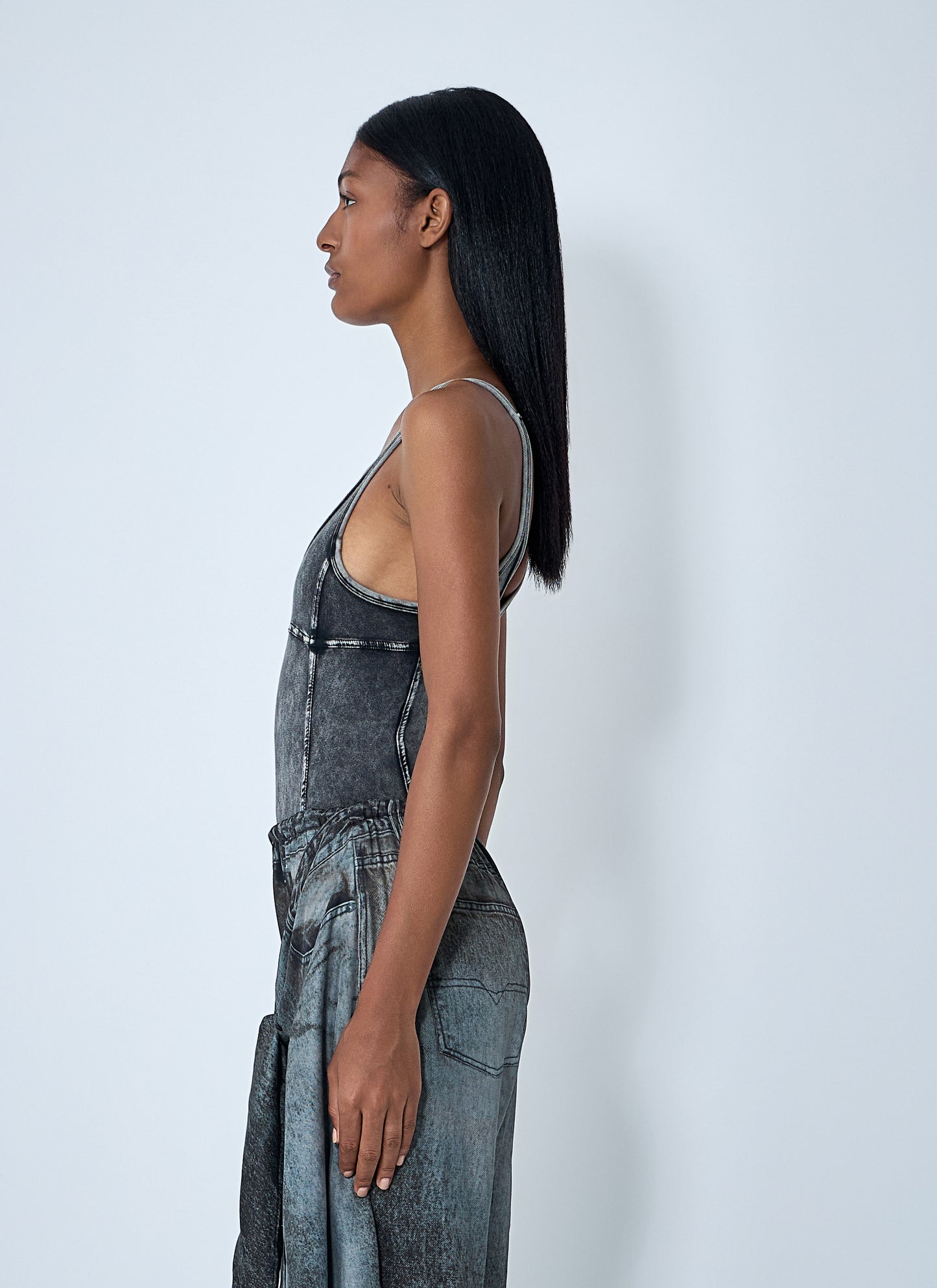 Diesel Women Phoebe-Dnm Bodysuit DIESEL