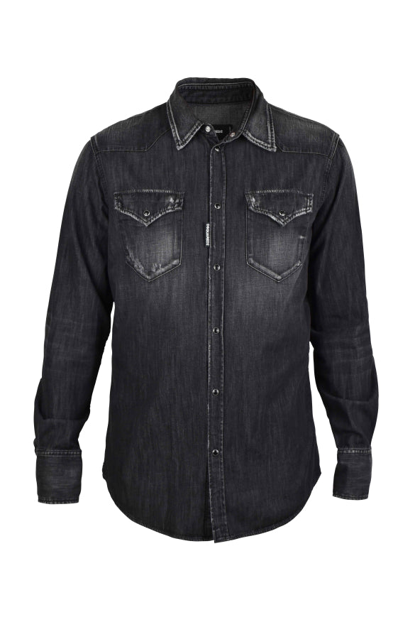 Dsquared2 Men Denim Shirt DSQUARED2