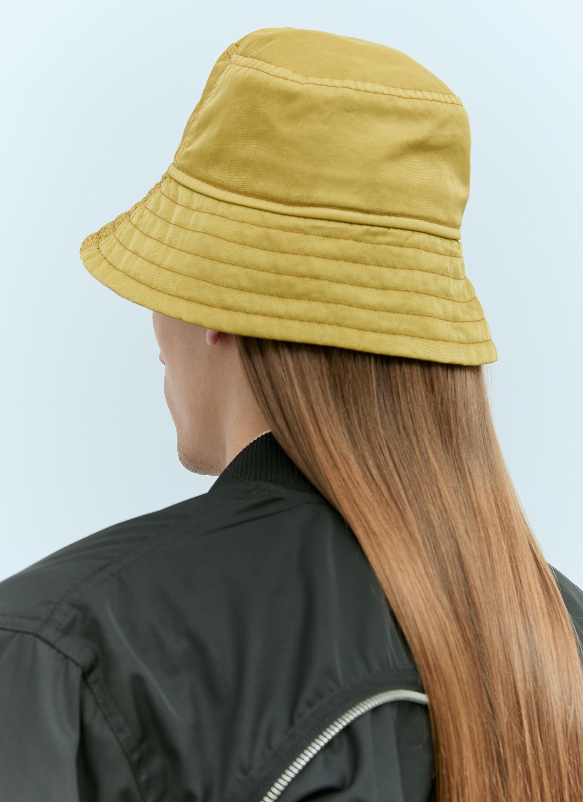 Dries Van Noten Men Topstitching Bucklet Hat DRIES VAN NOTEN
