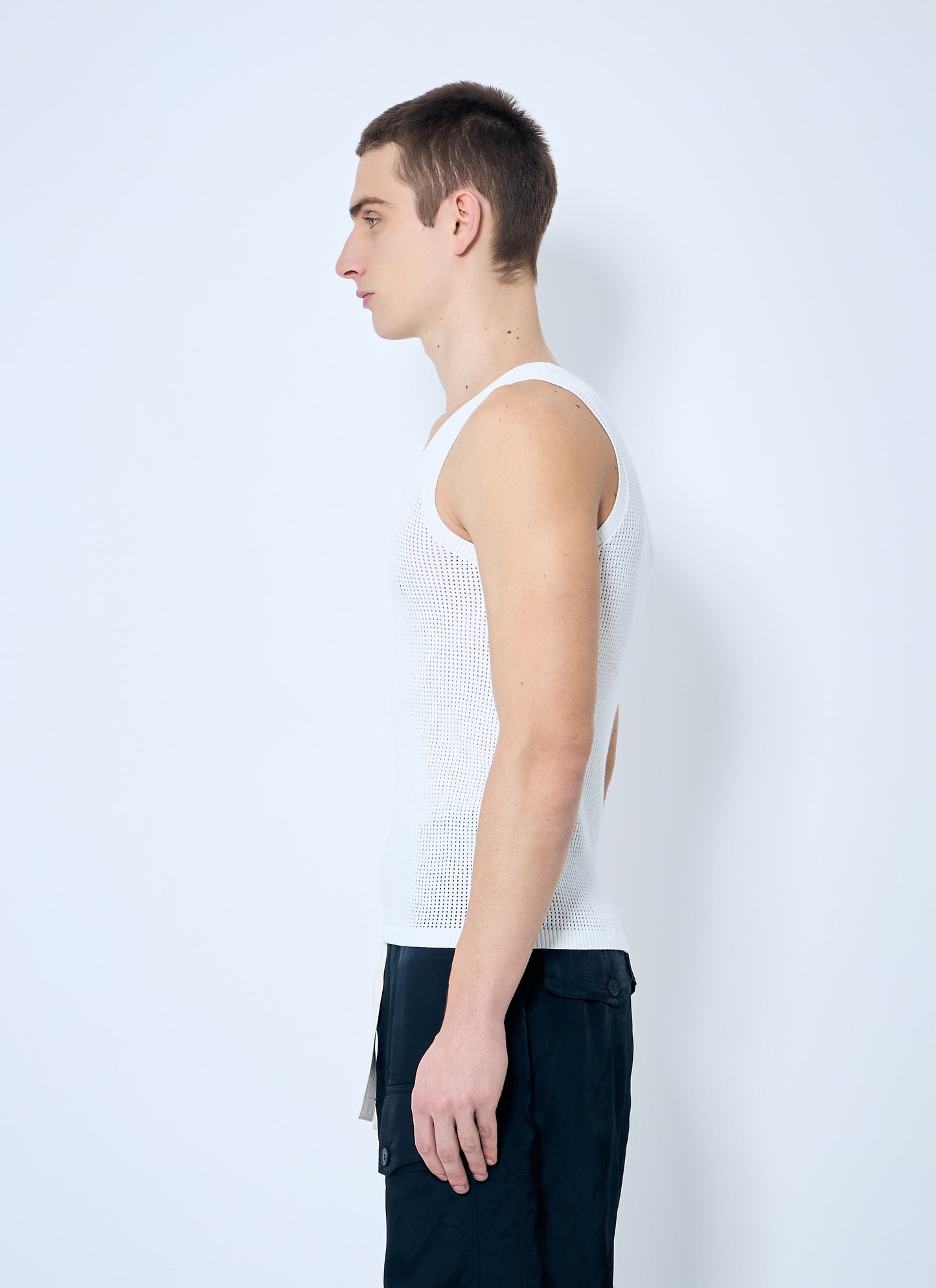 Dries Van Noten Men Merit Knit Tank Top DRIES VAN NOTEN