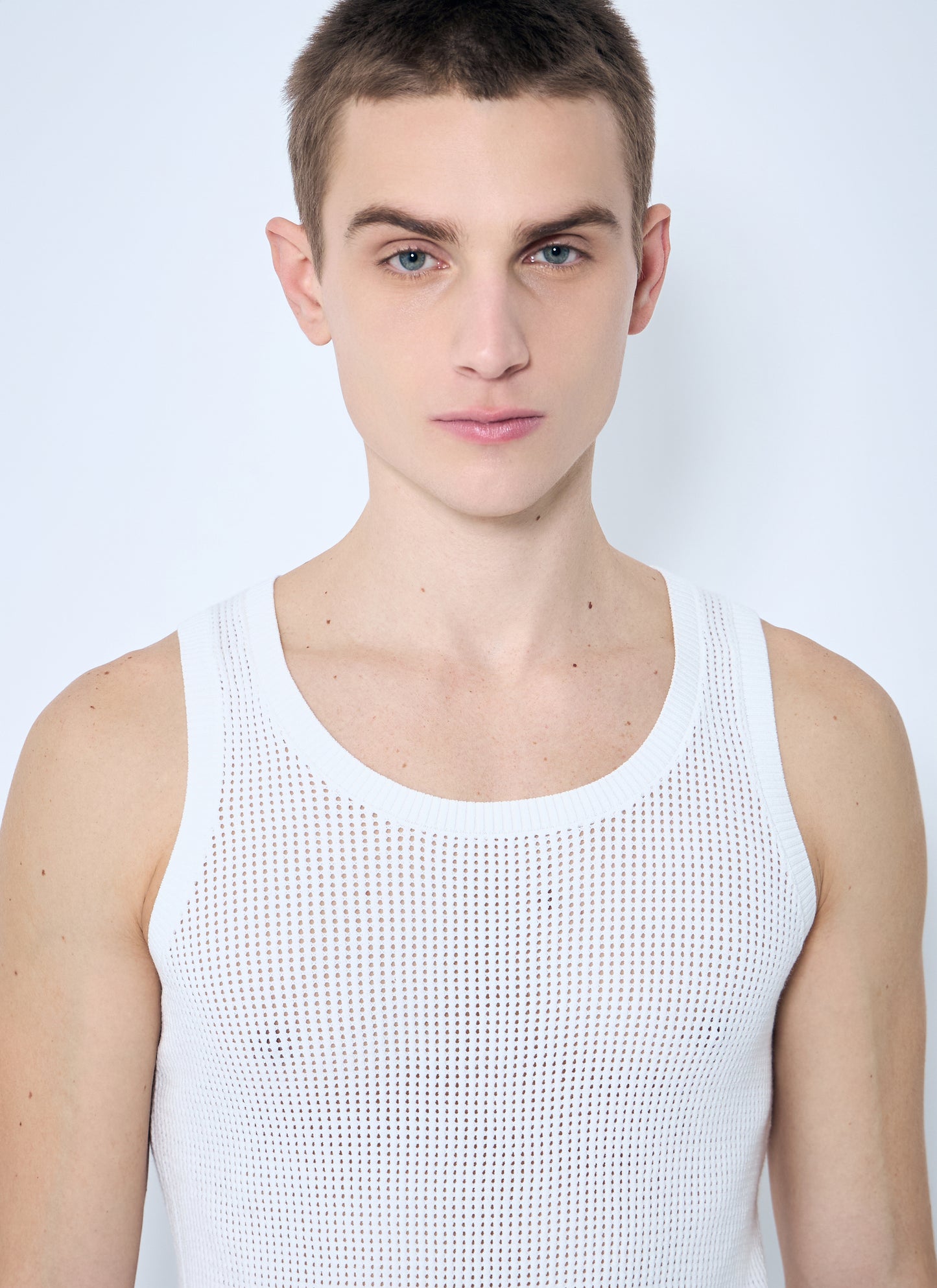 Dries Van Noten Men Merit Knit Tank Top DRIES VAN NOTEN