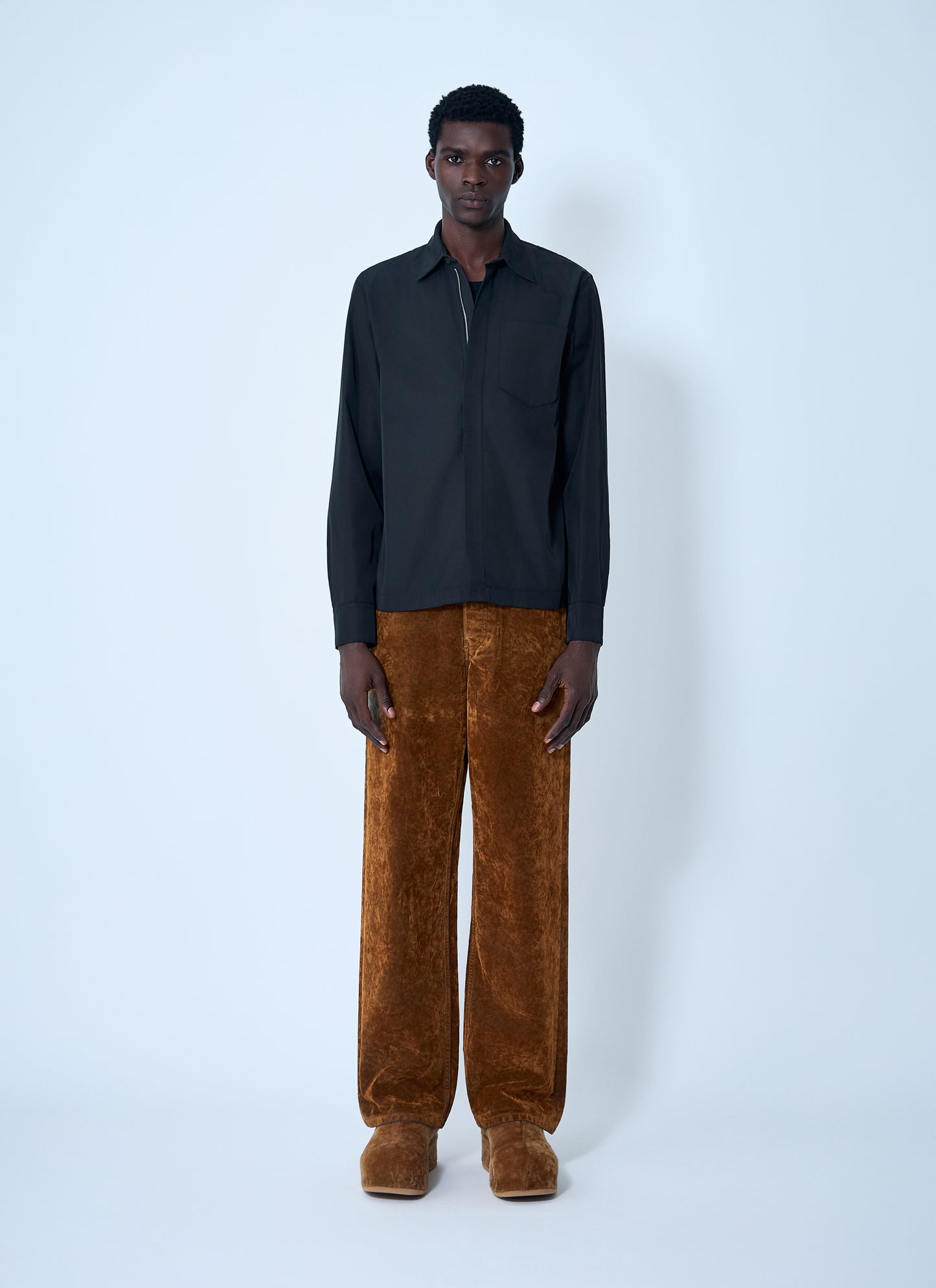 Dries Van Noten Men Nylon Shirt DRIES VAN NOTEN