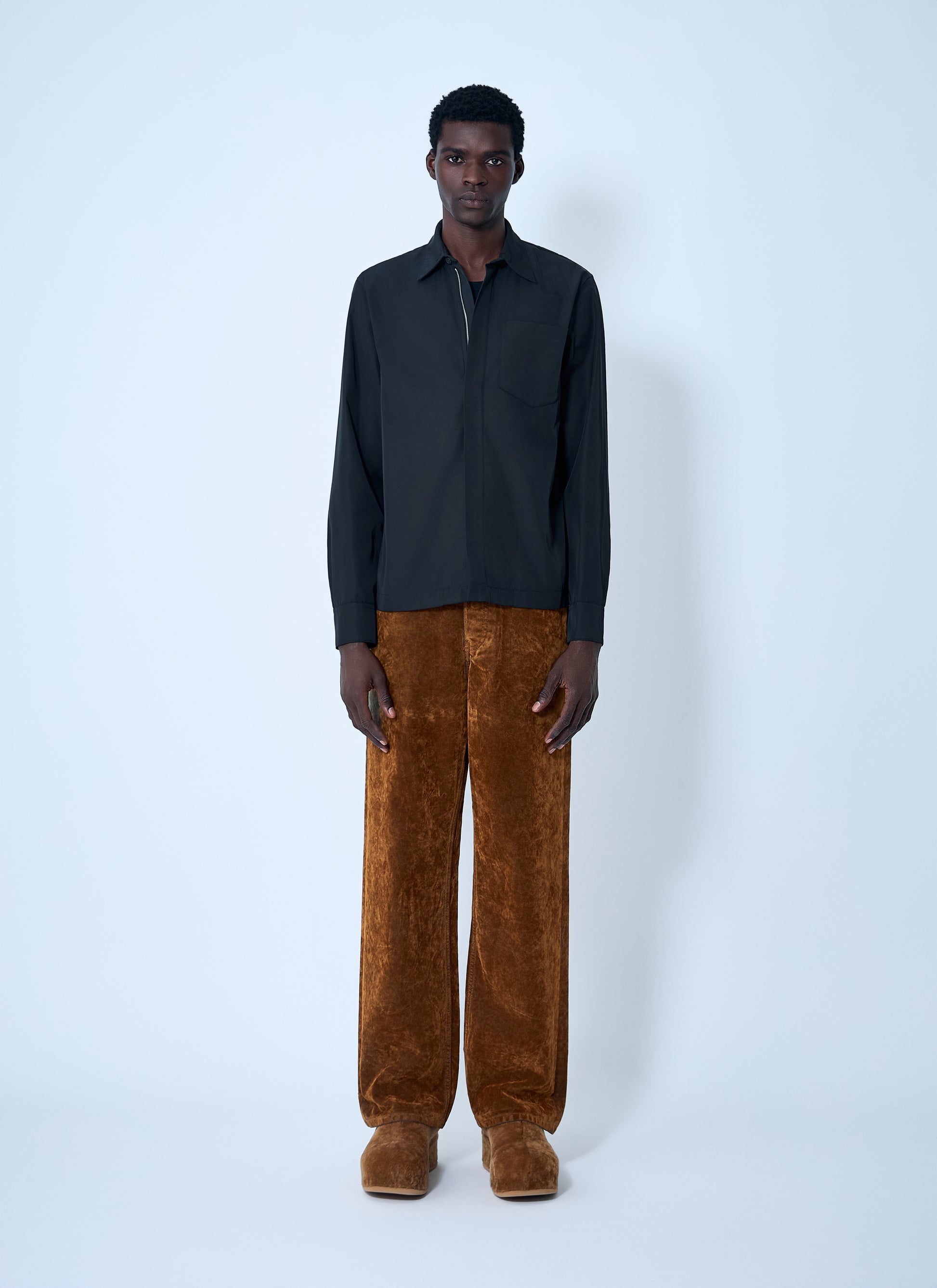 Dries Van Noten Men Nylon Shirt DRIES VAN NOTEN