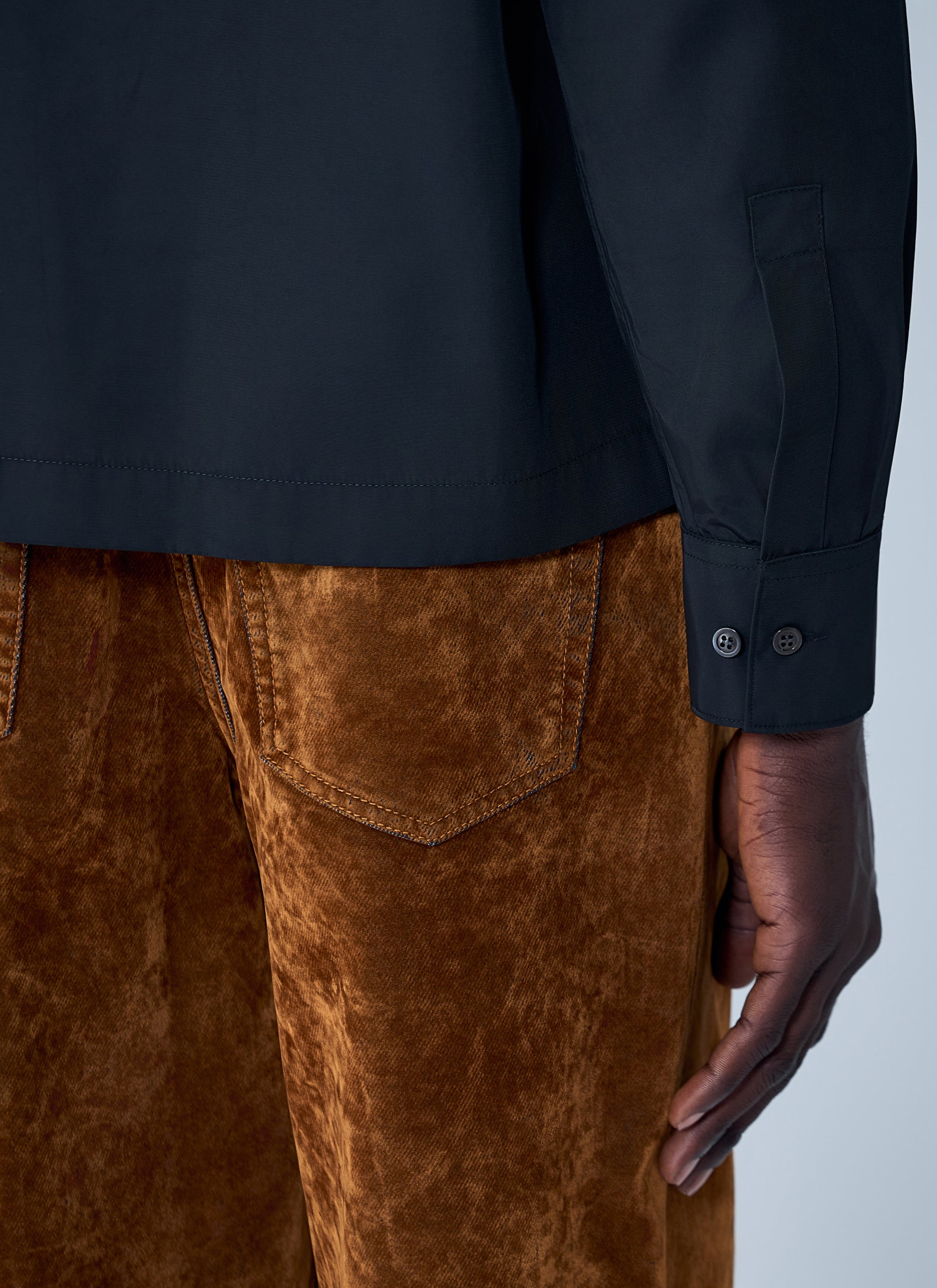 Dries Van Noten Men Nylon Shirt DRIES VAN NOTEN