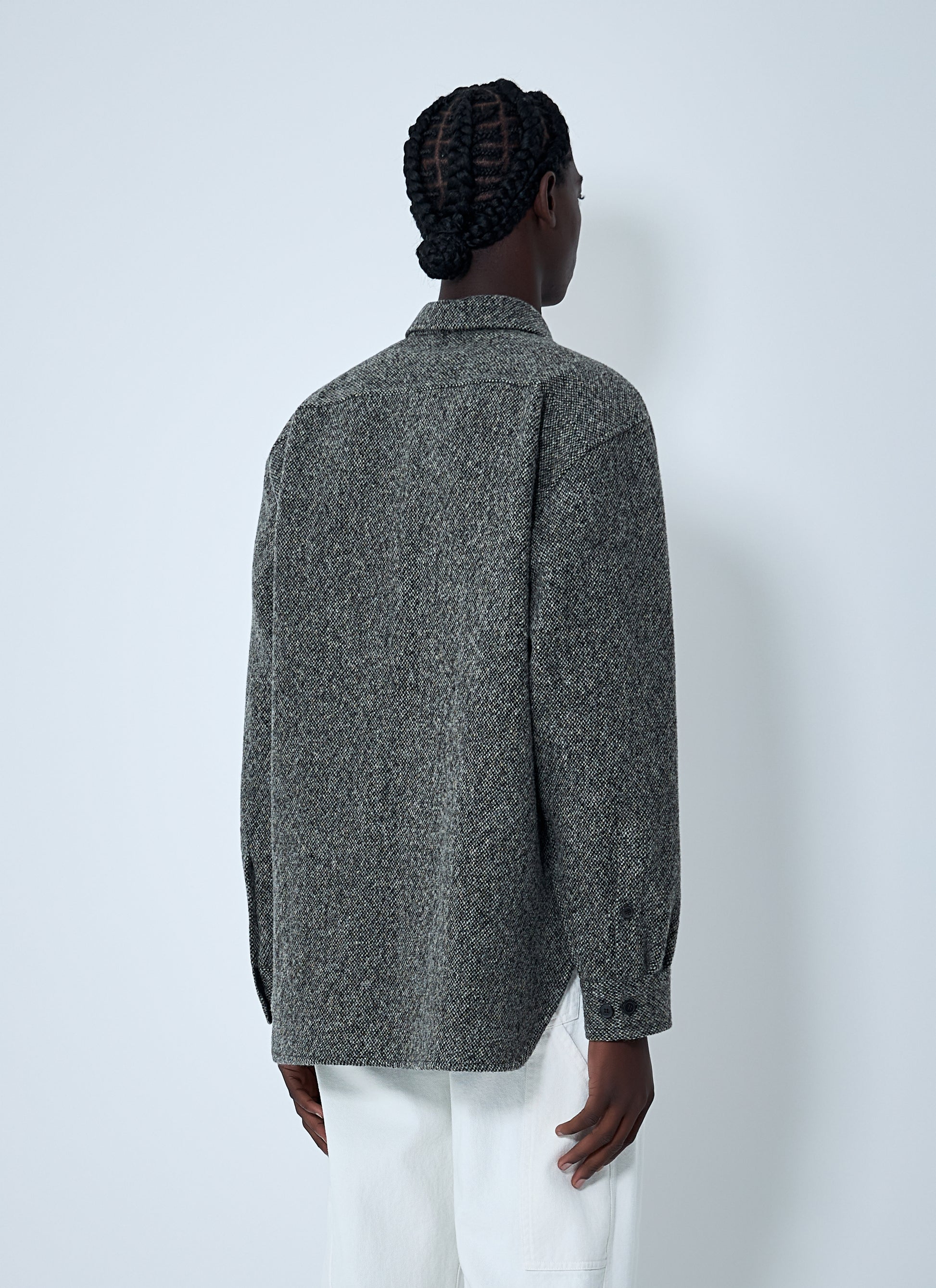 Dries Van Noten Men Herringbone Zip Jacket DRIES VAN NOTEN