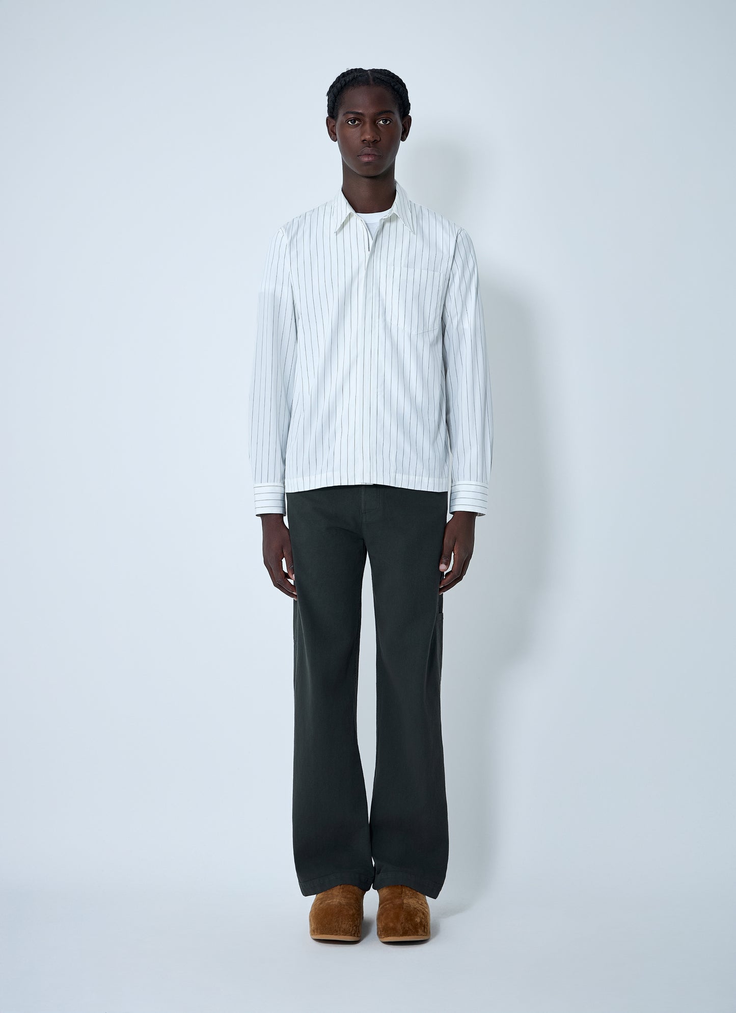 Dries Van Noten Men Drawstring Cotton Pants DRIES VAN NOTEN
