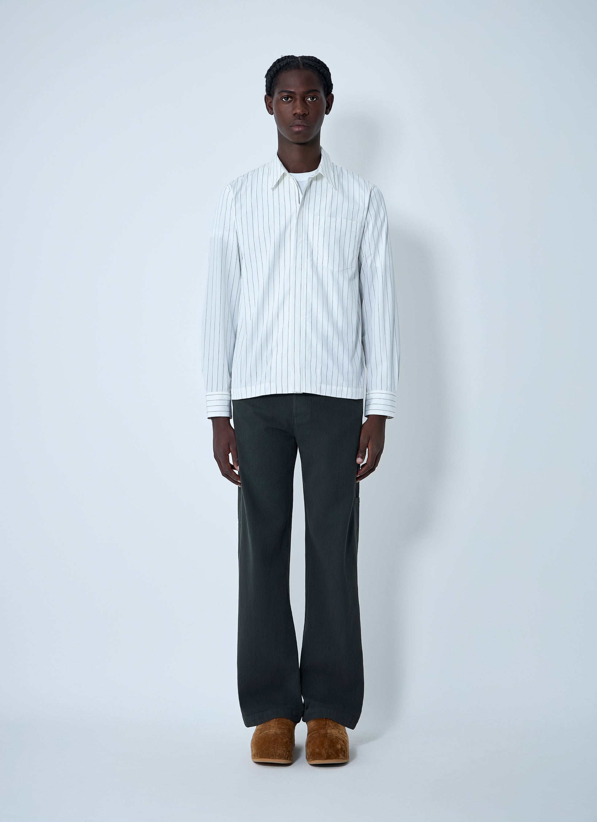 Dries Van Noten Men Drawstring Cotton Pants DRIES VAN NOTEN