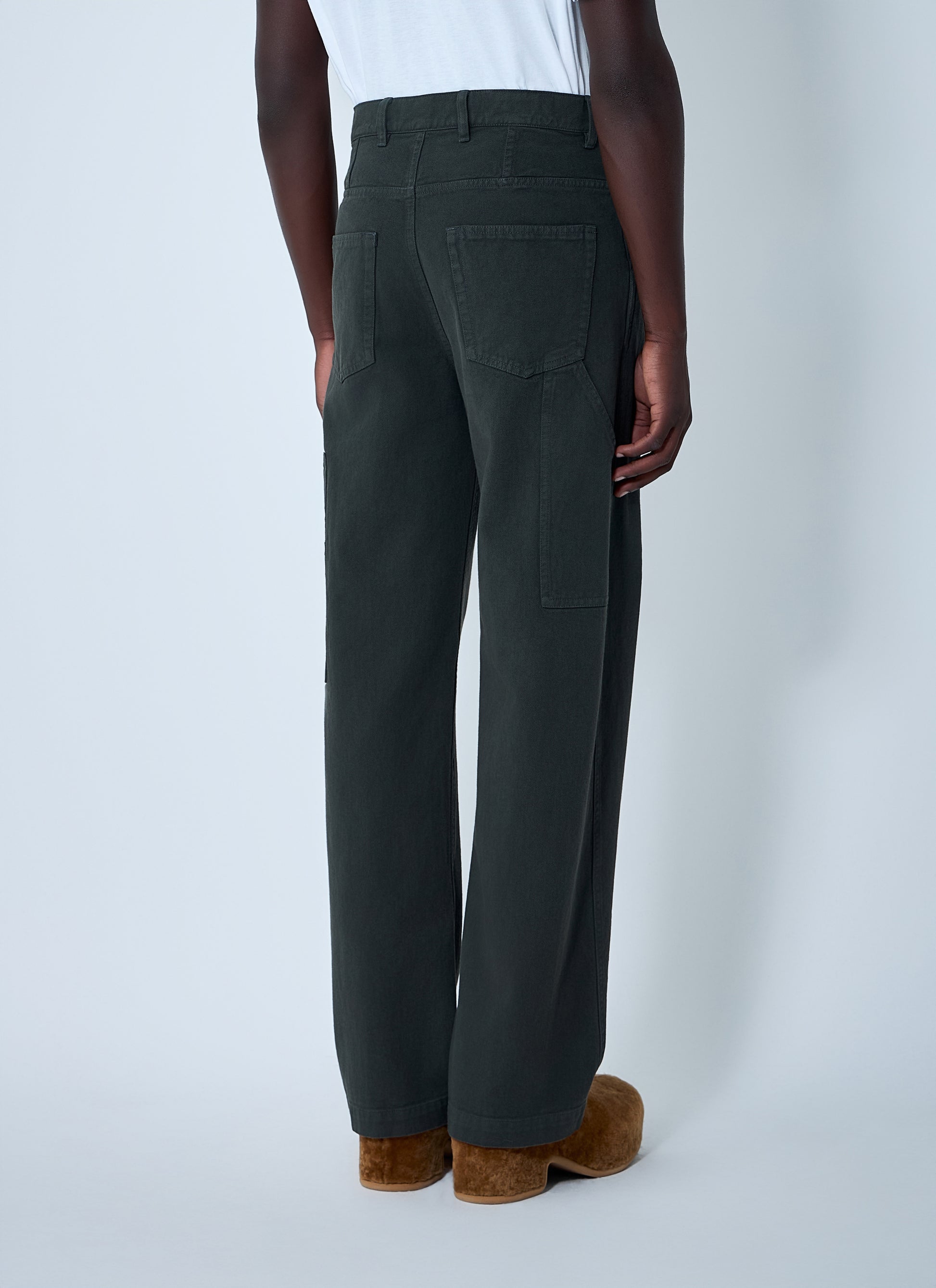 Dries Van Noten Men Drawstring Cotton Pants DRIES VAN NOTEN