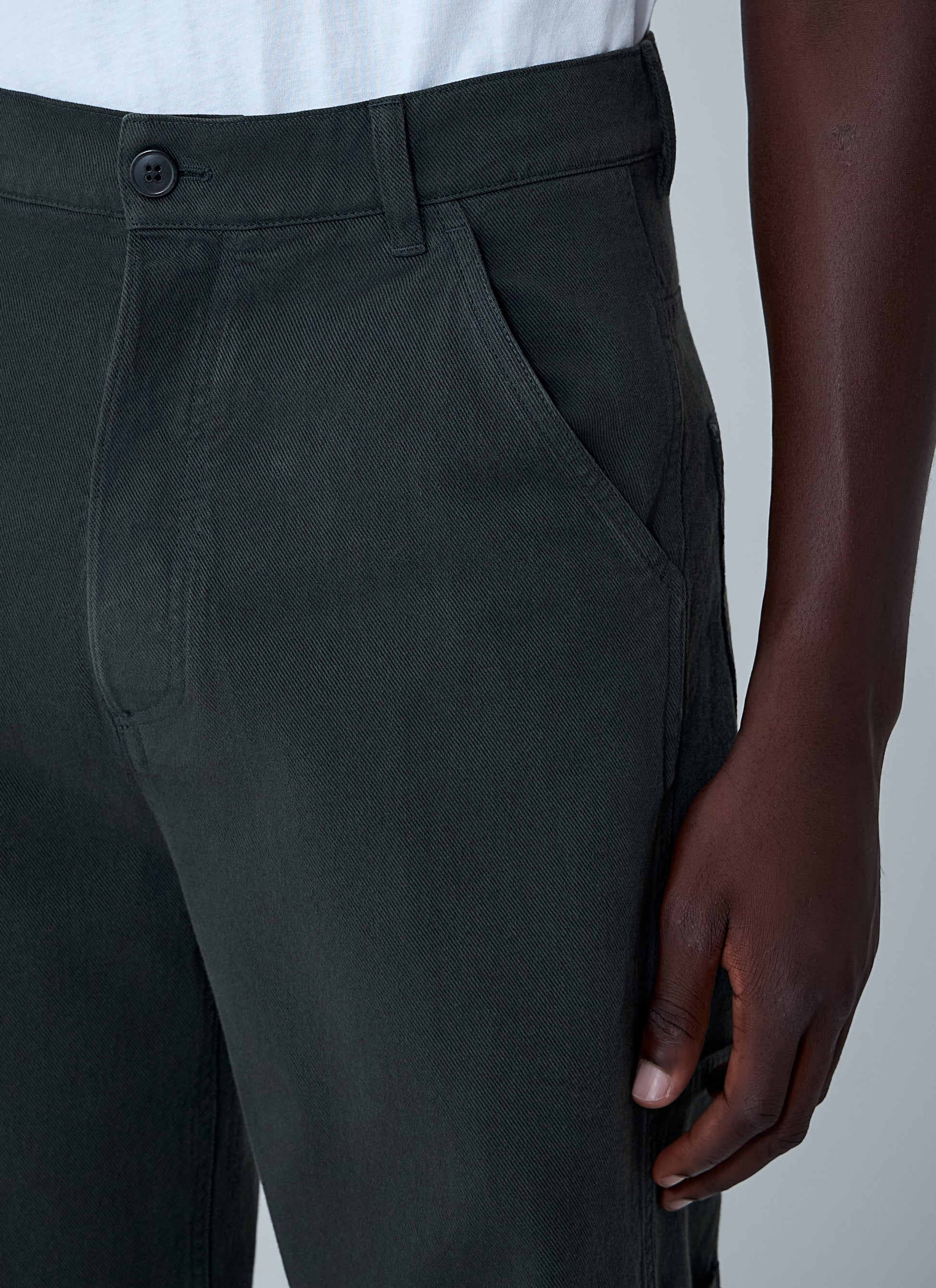 Dries Van Noten Men Drawstring Cotton Pants DRIES VAN NOTEN