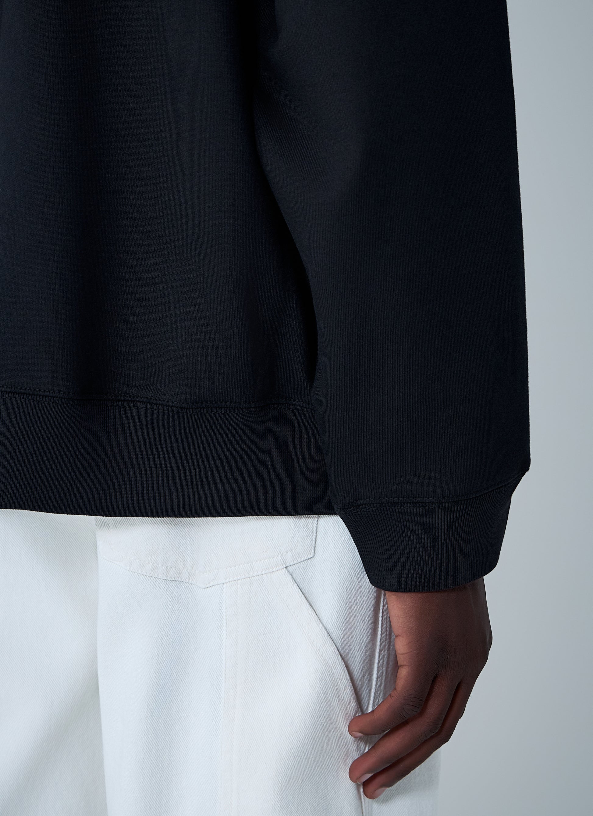 Dries Van Noten Men Cotton Hooded Sweatshirt DRIES VAN NOTEN