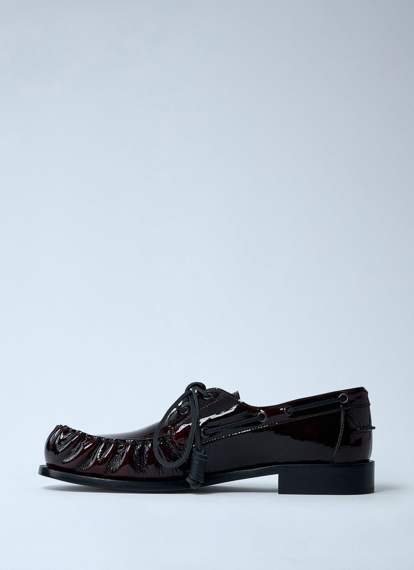 Dries Van Noten Men Patent Lace-Up Shoes DRIES VAN NOTEN