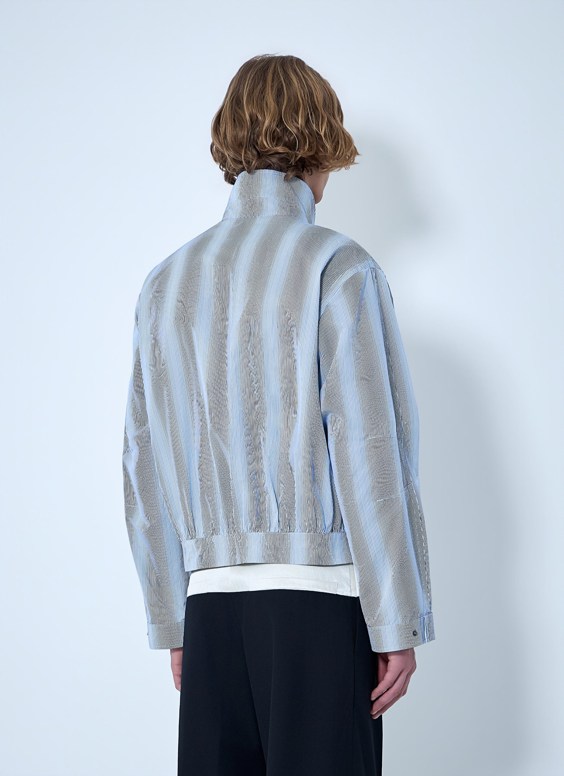 Dries Van Noten Men Striped Zip-Up Jacket DRIES VAN NOTEN