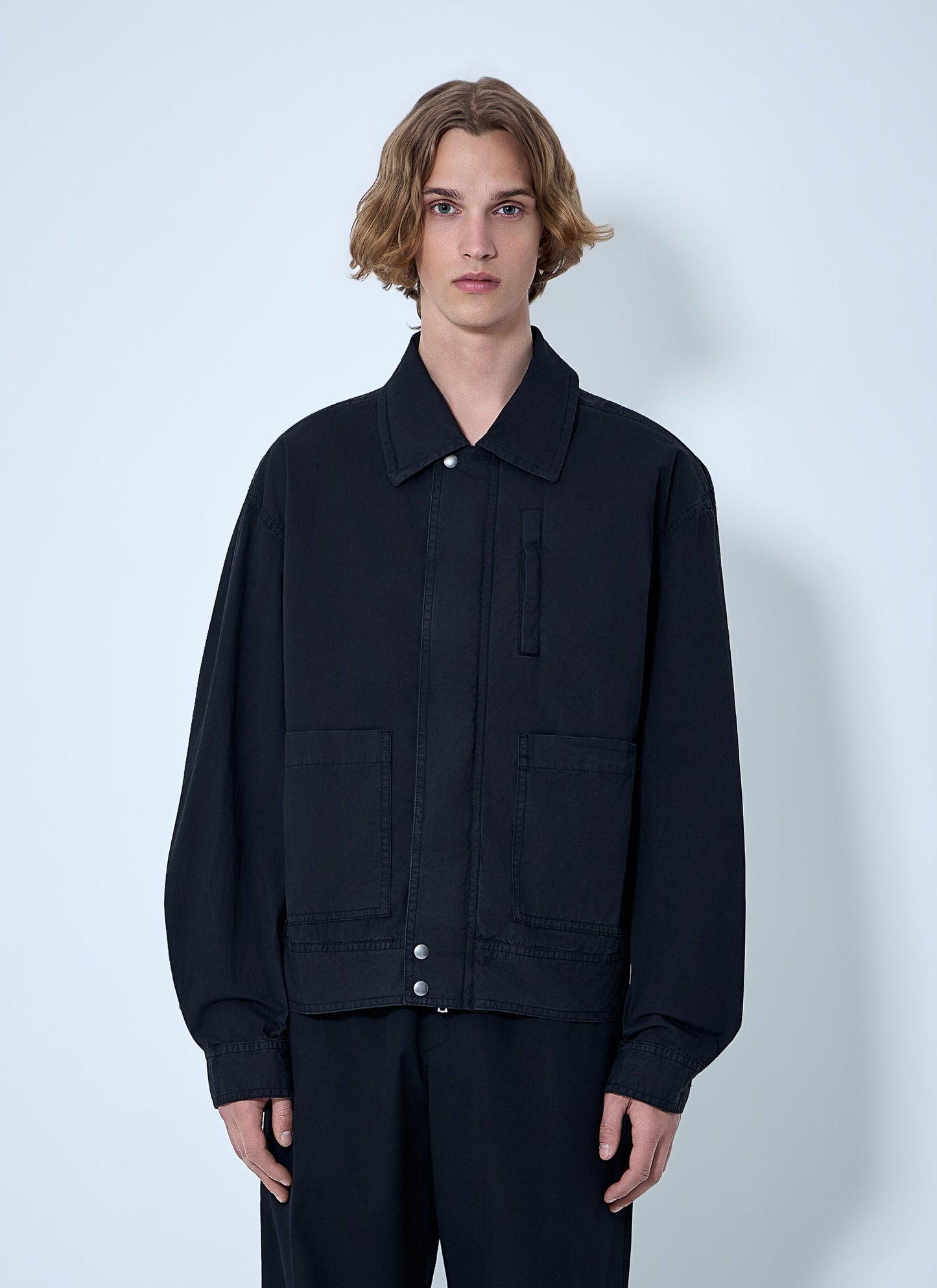 Dries Van Noten Men Cotton Jacket With Snap Fastening DRIES VAN NOTEN
