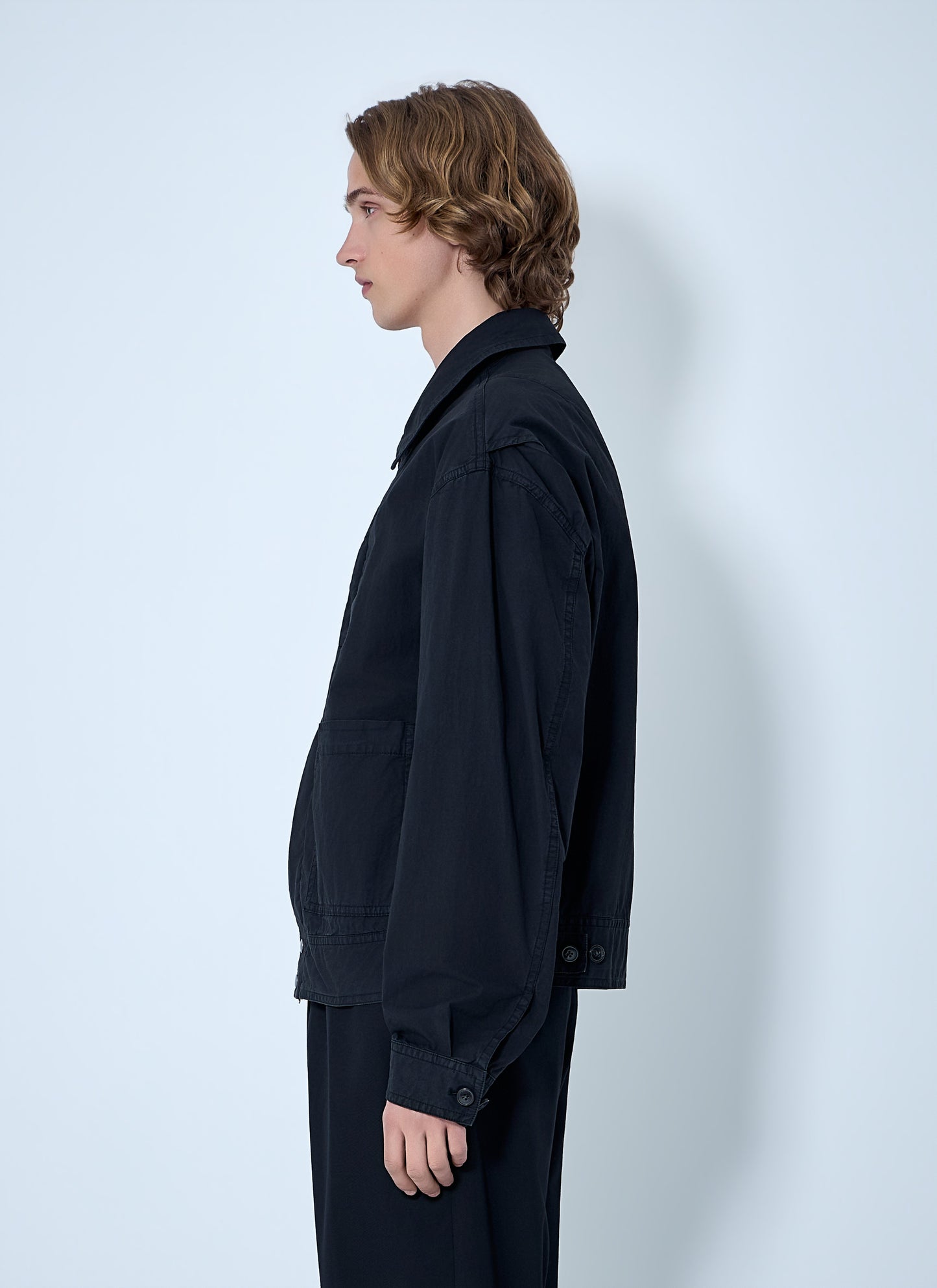 Dries Van Noten Men Cotton Jacket With Snap Fastening DRIES VAN NOTEN
