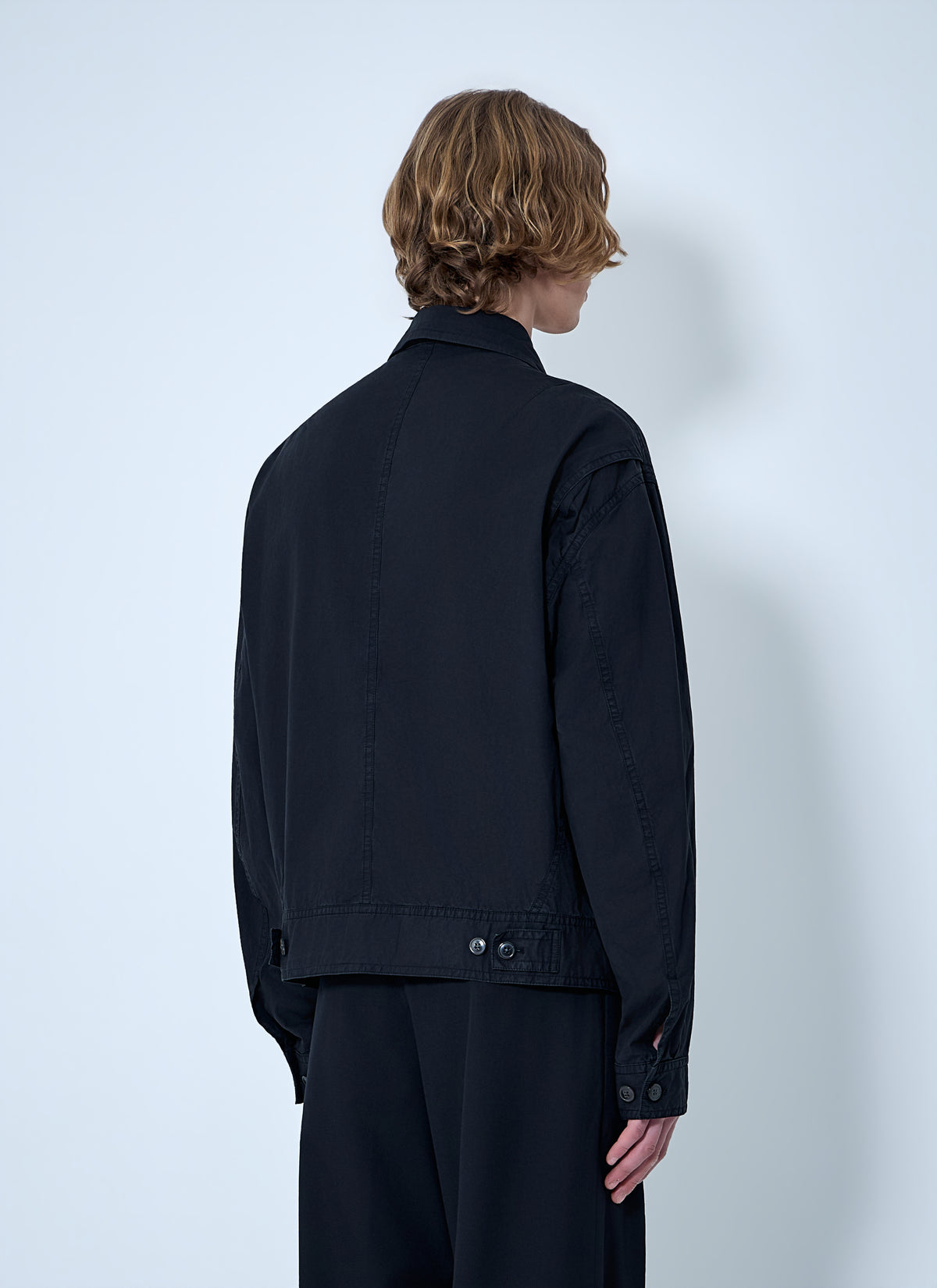 Dries Van Noten Men Cotton Jacket With Snap Fastening DRIES VAN NOTEN