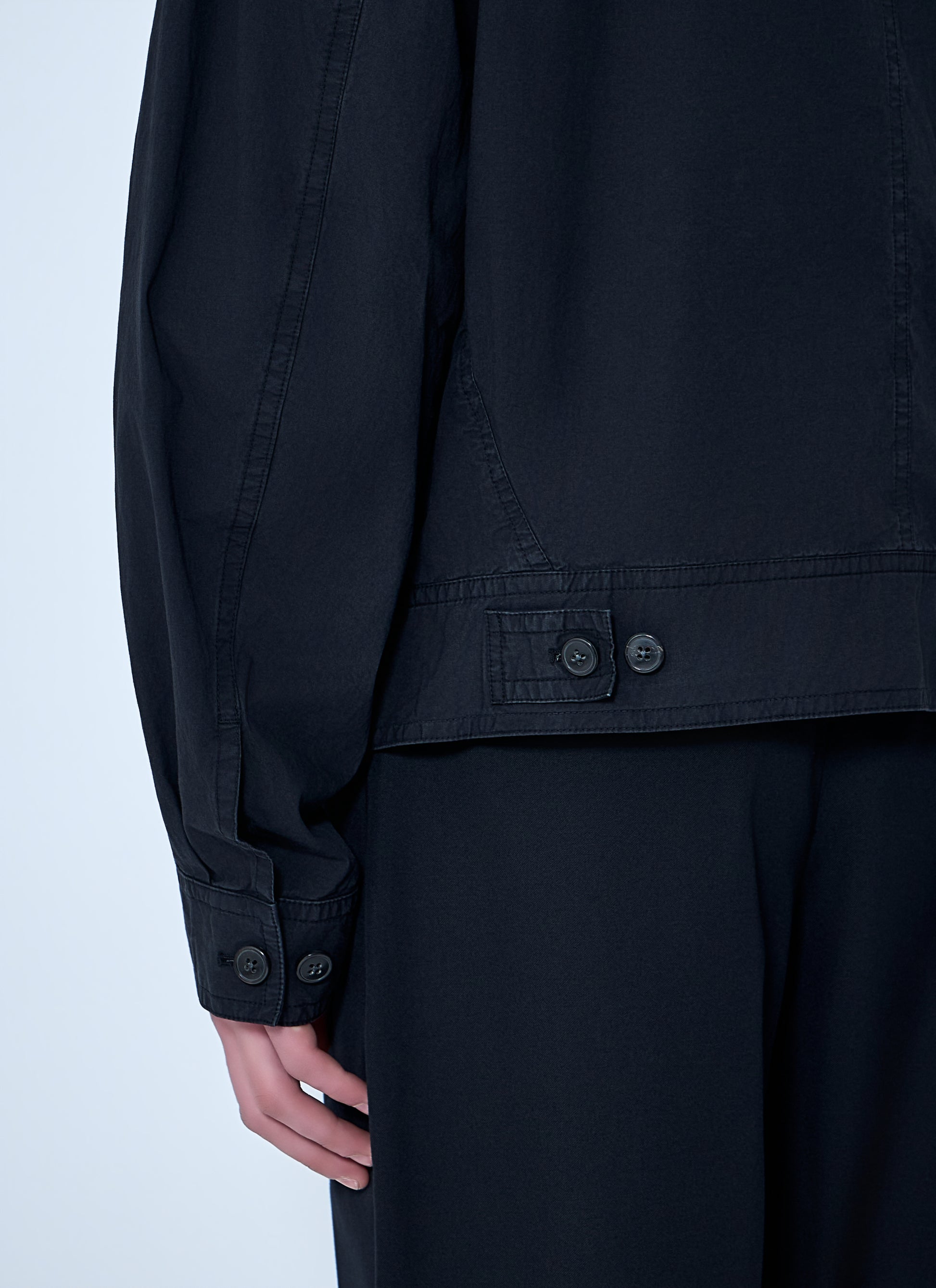 Dries Van Noten Men Cotton Jacket With Snap Fastening DRIES VAN NOTEN