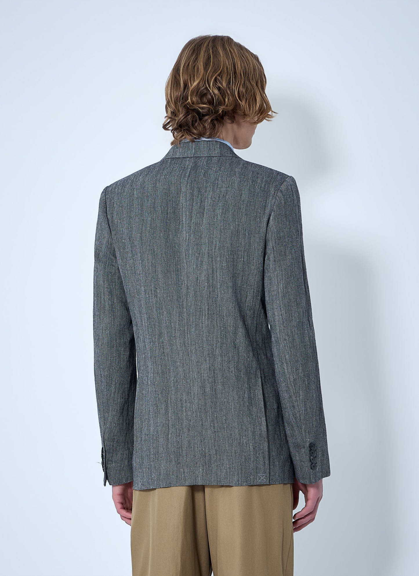 Dries Van Noten Men Double-Breasted Blazer DRIES VAN NOTEN