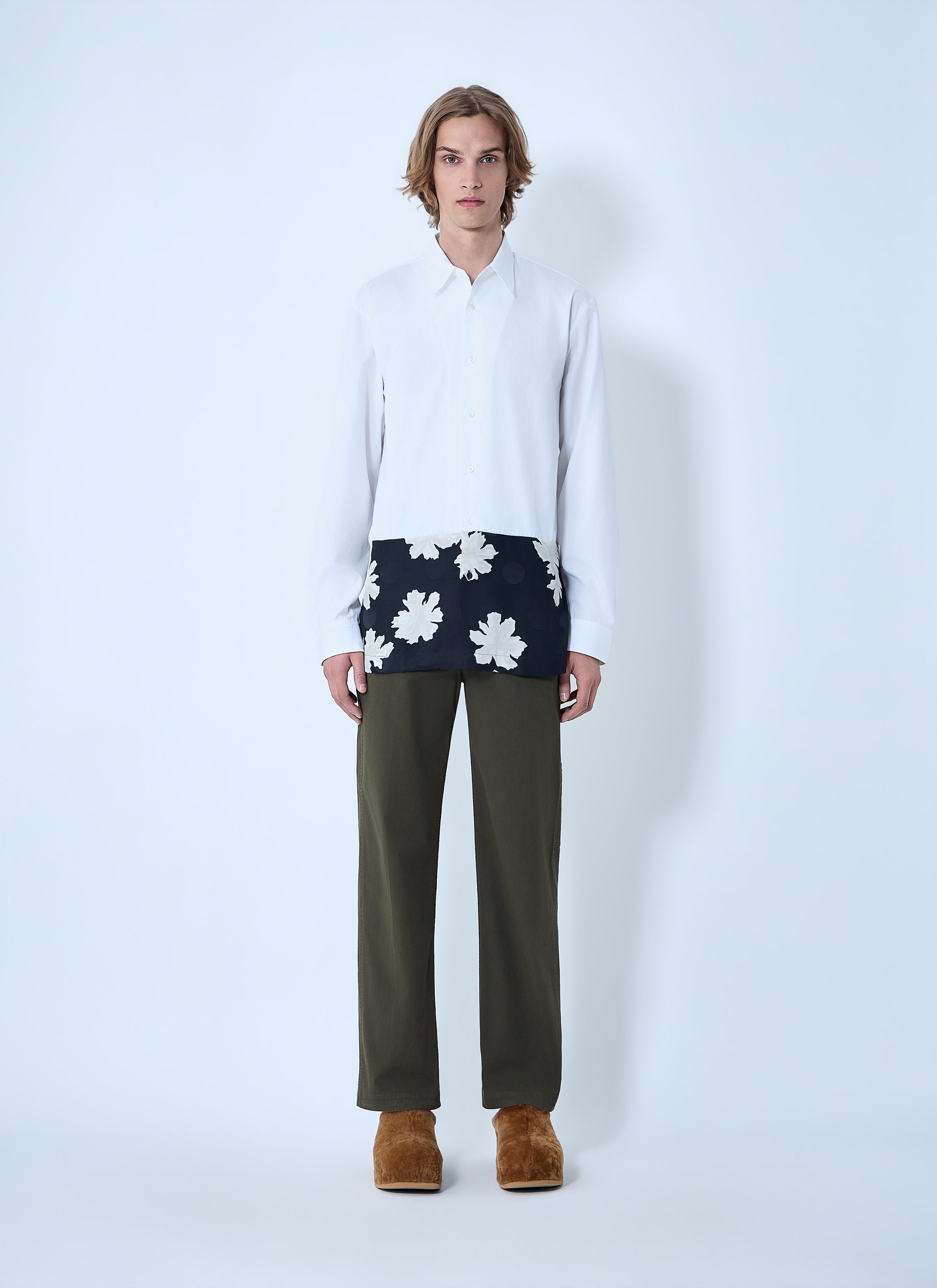 Dries Van Noten Men Capero Cotton Poplin Shirt DRIES VAN NOTEN