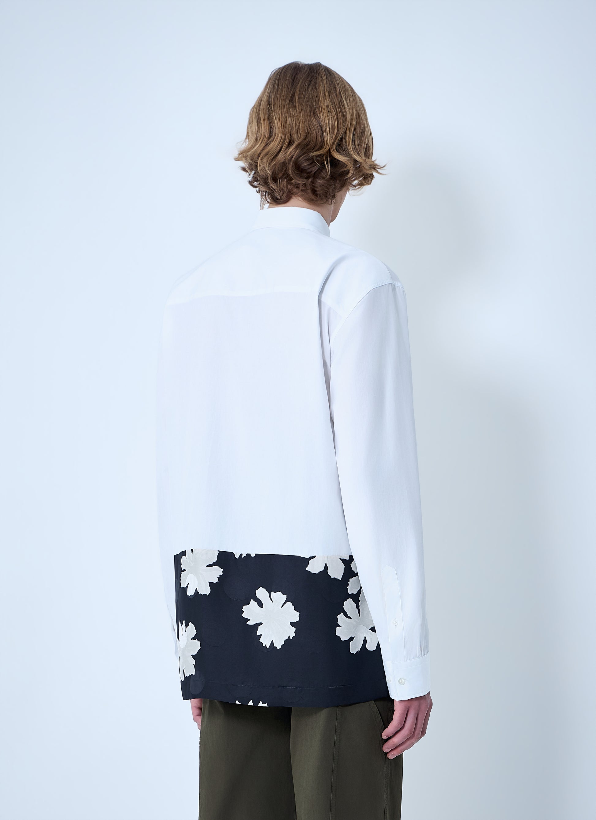 Dries Van Noten Men Capero Cotton Poplin Shirt DRIES VAN NOTEN
