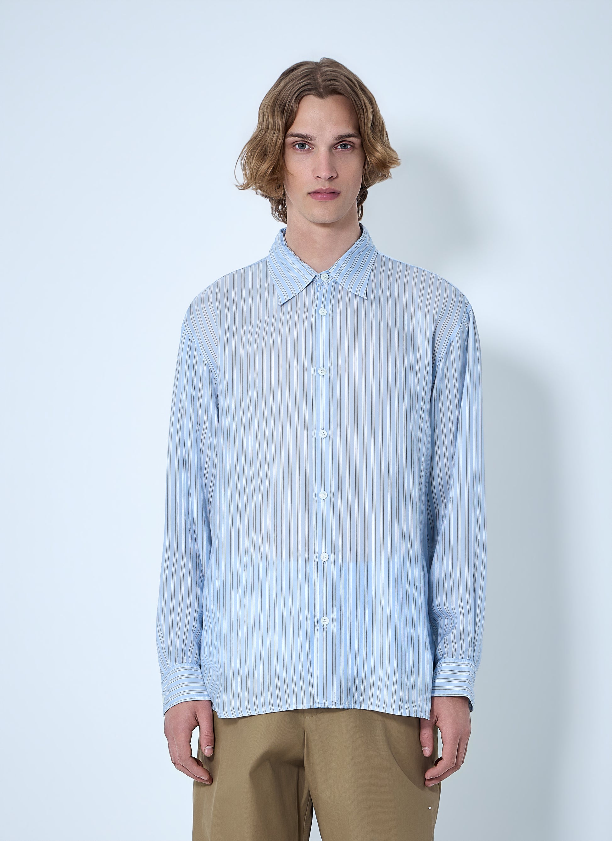 Dries Van Noten Men Classic Button-Down Shirt DRIES VAN NOTEN