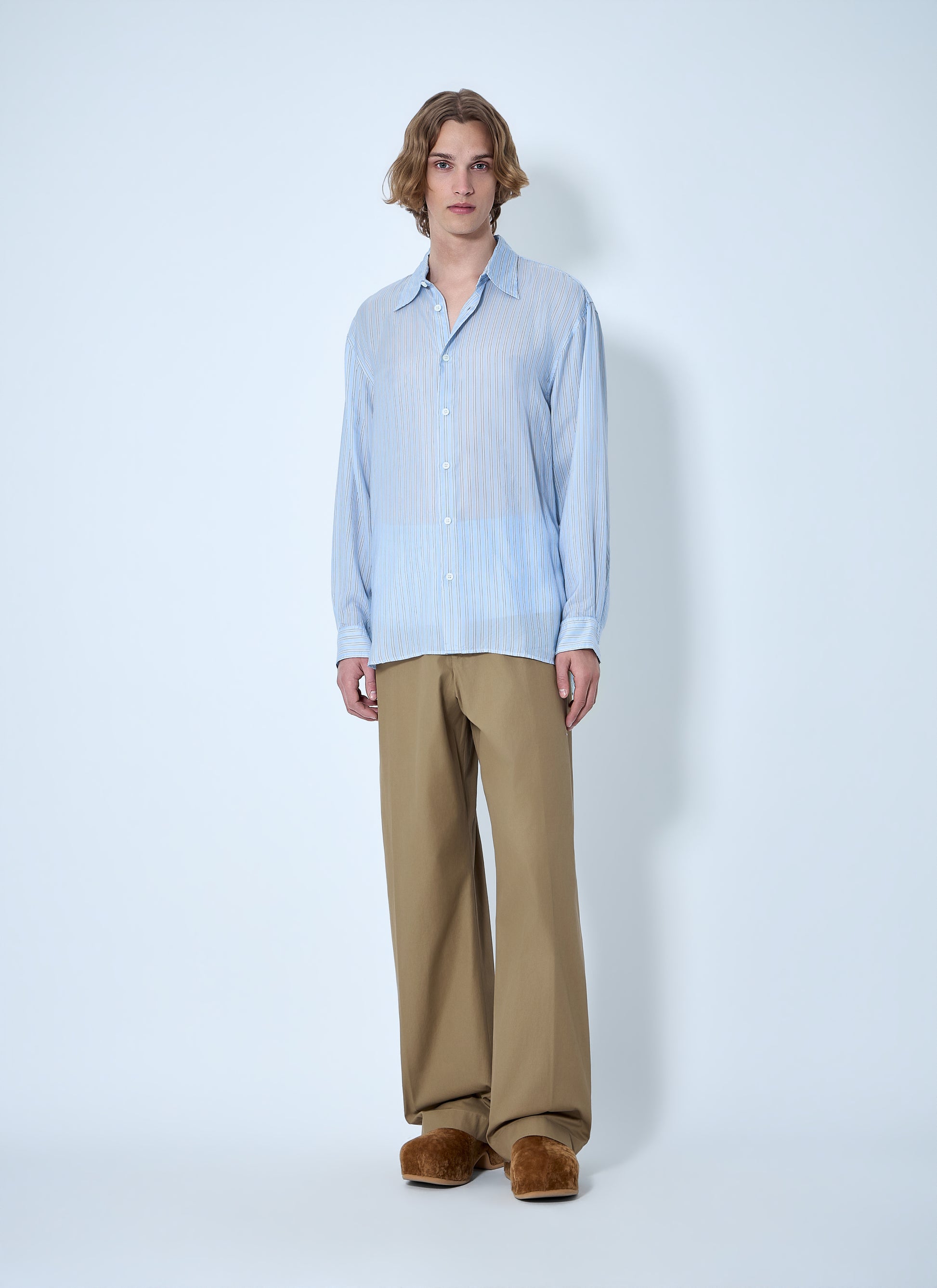 Dries Van Noten Men Classic Button-Down Shirt DRIES VAN NOTEN