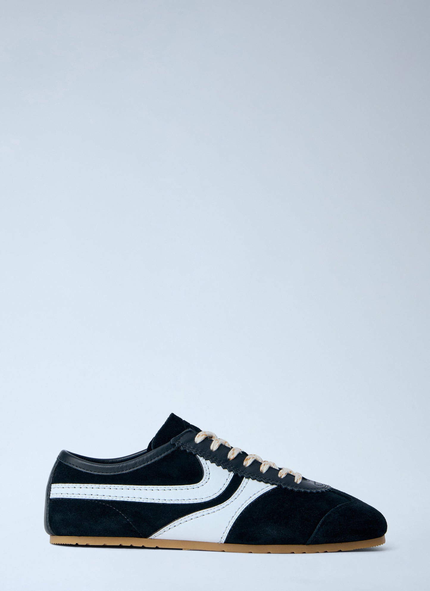 Dries Van Noten Men Suede Trimmed Sneakers DRIES VAN NOTEN