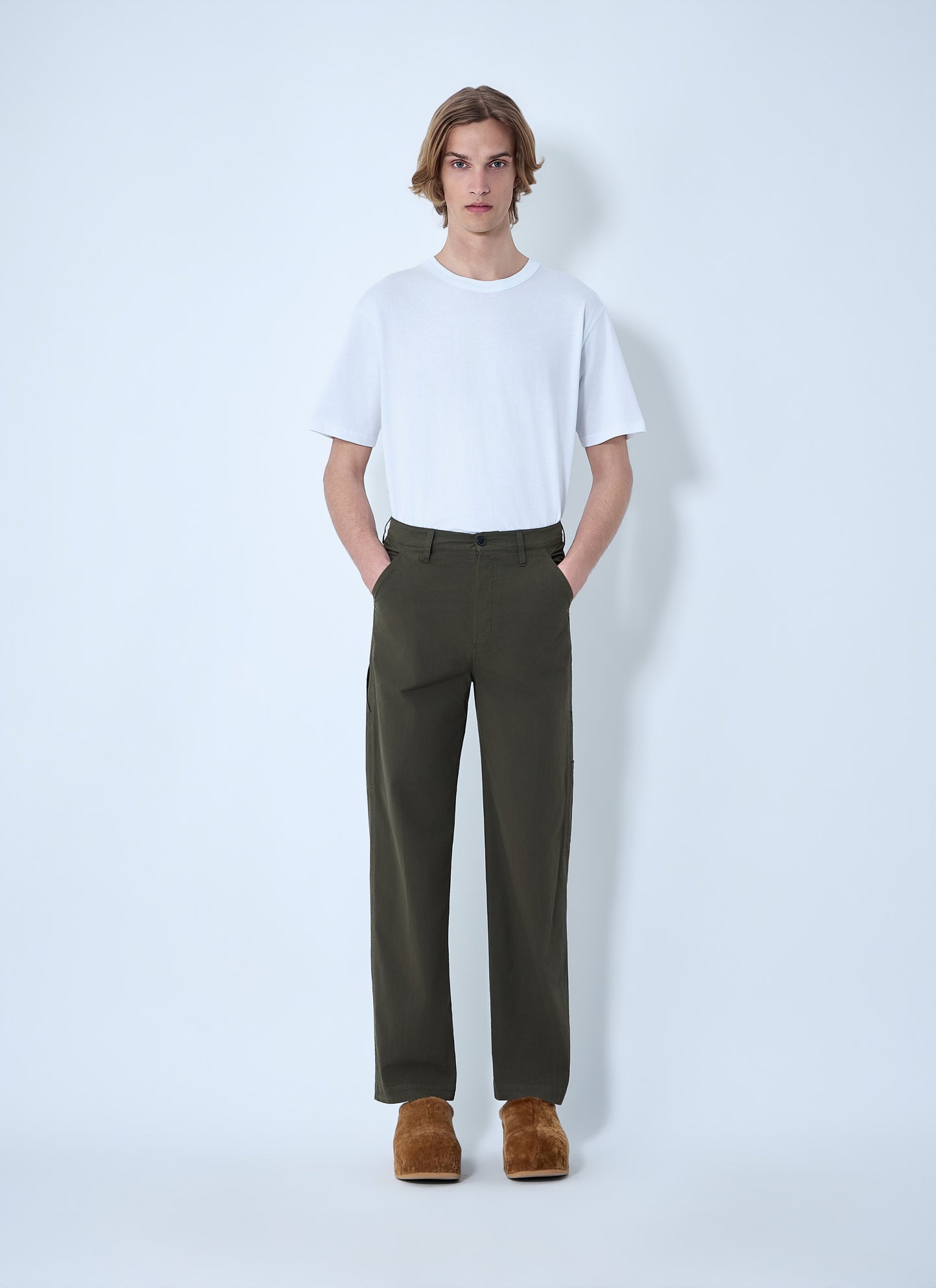 Dries Van Noten Men Pickerbys Cotton Pants DRIES VAN NOTEN
