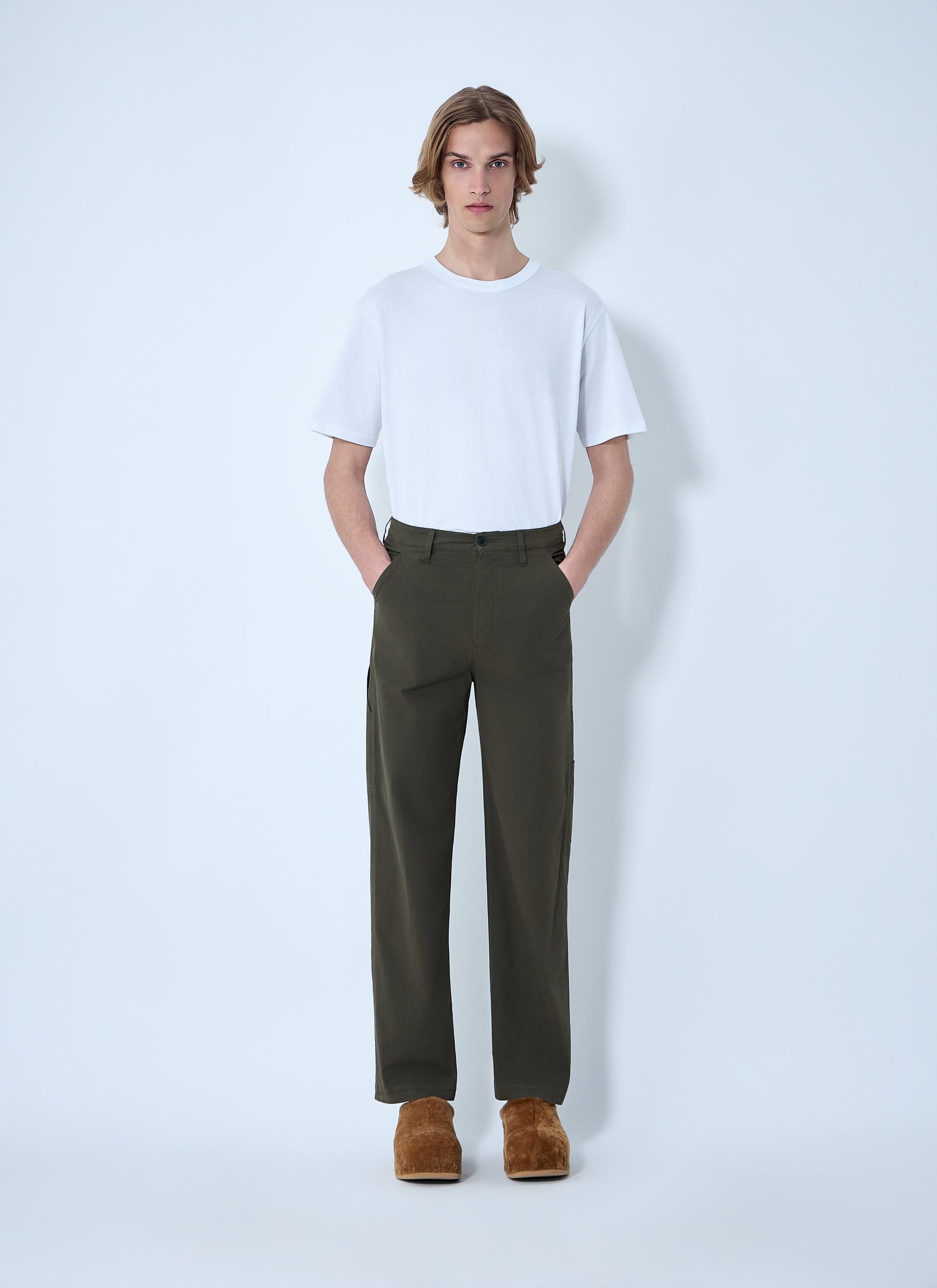 Dries Van Noten Men Pickerbys Cotton Pants DRIES VAN NOTEN