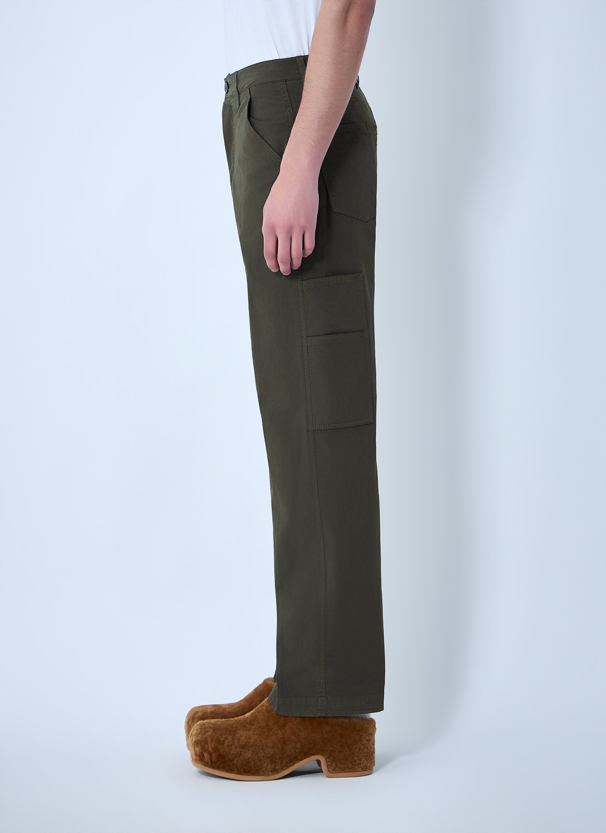 Dries Van Noten Men Pickerbys Cotton Pants DRIES VAN NOTEN