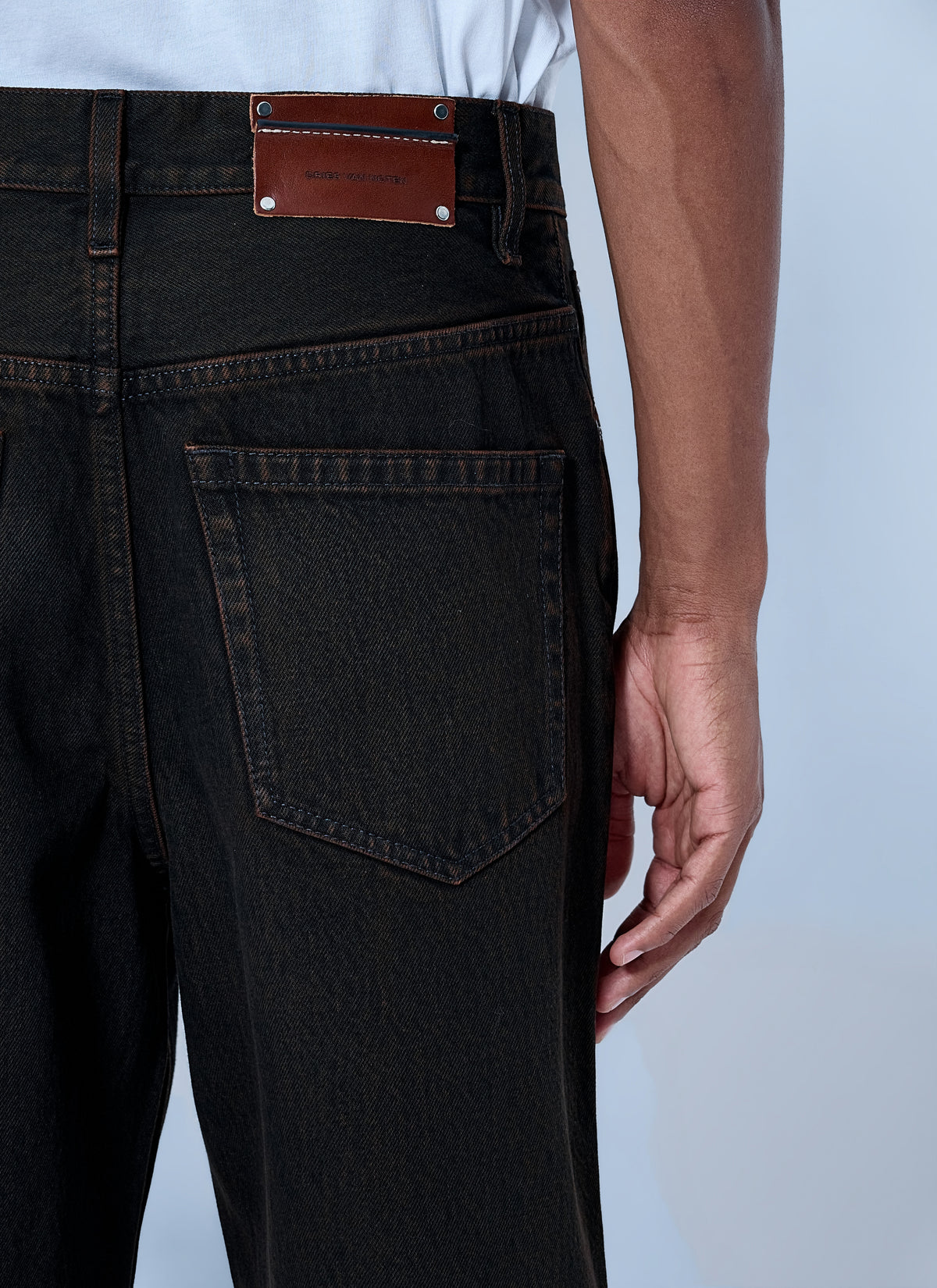 Dries Van Noten Men Pine Denim Jeans DRIES VAN NOTEN