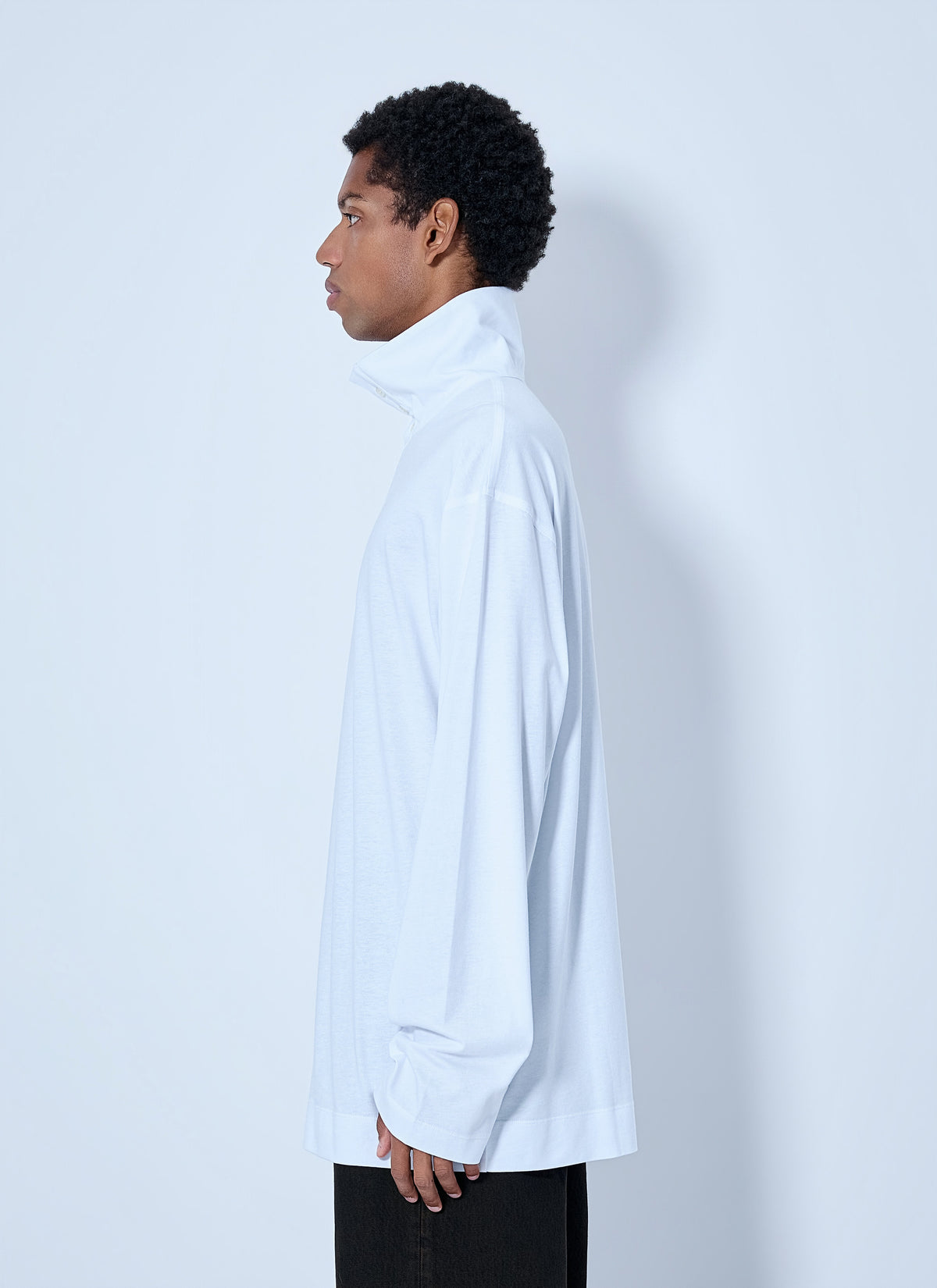Dries Van Noten Men Hegon Long Sleeve Polo Shirt DRIES VAN NOTEN