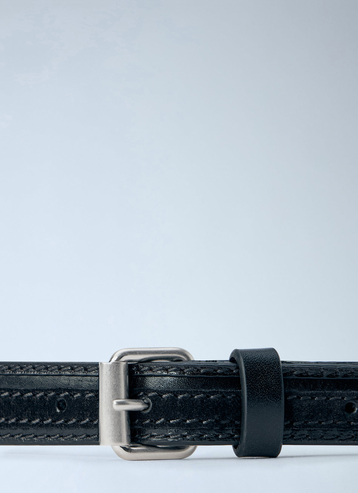 Dries Van Noten Men Smooth-Grain Leather Belt DRIES VAN NOTEN