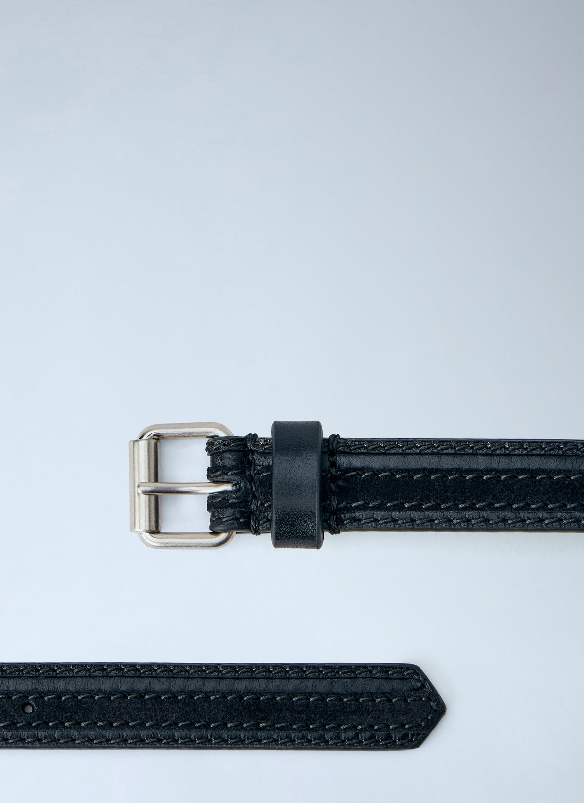 Dries Van Noten Men Smooth-Grain Leather Belt DRIES VAN NOTEN