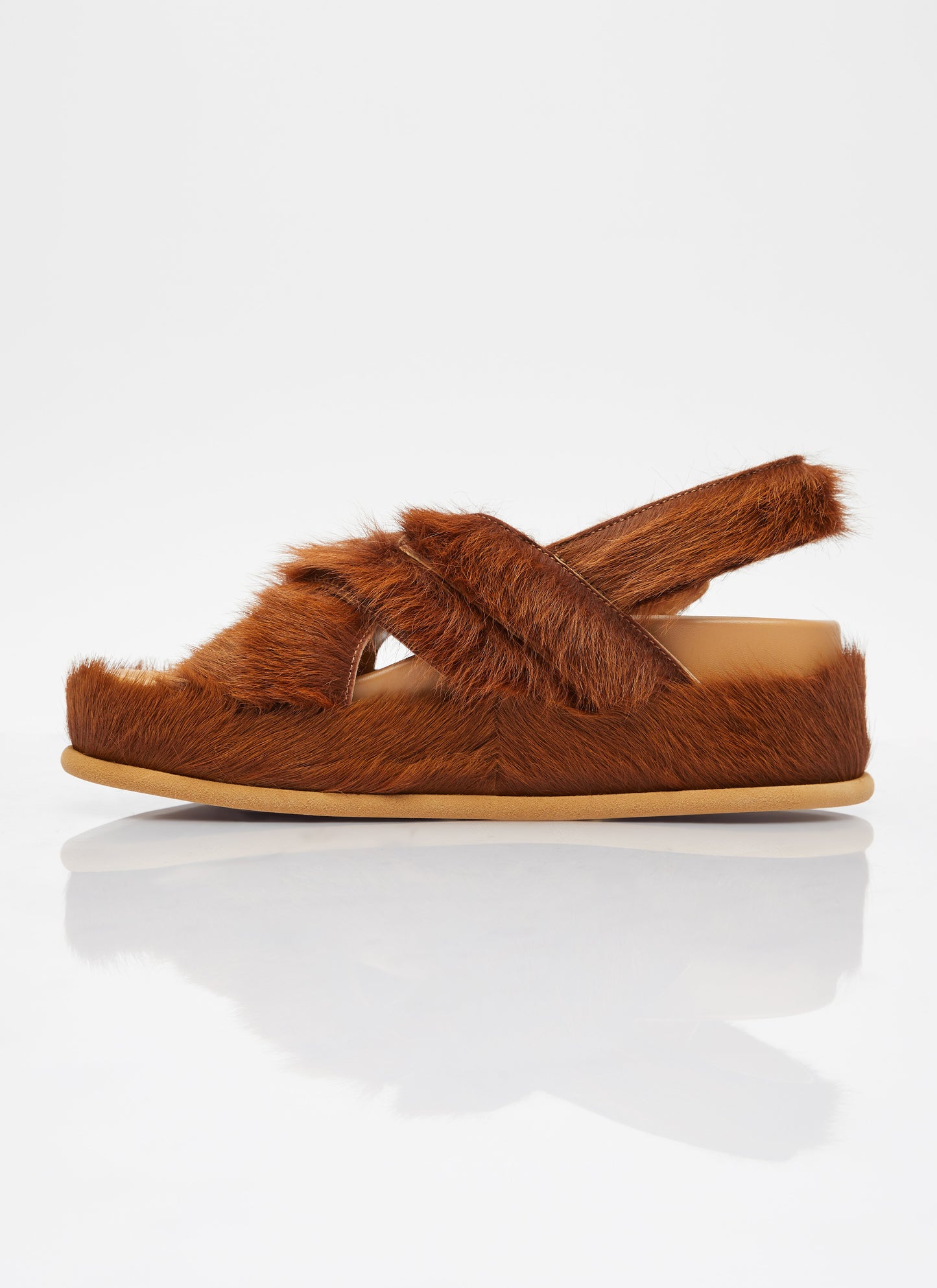 Dries Van Noten Women Ponyhair Sandals DRIES VAN NOTEN