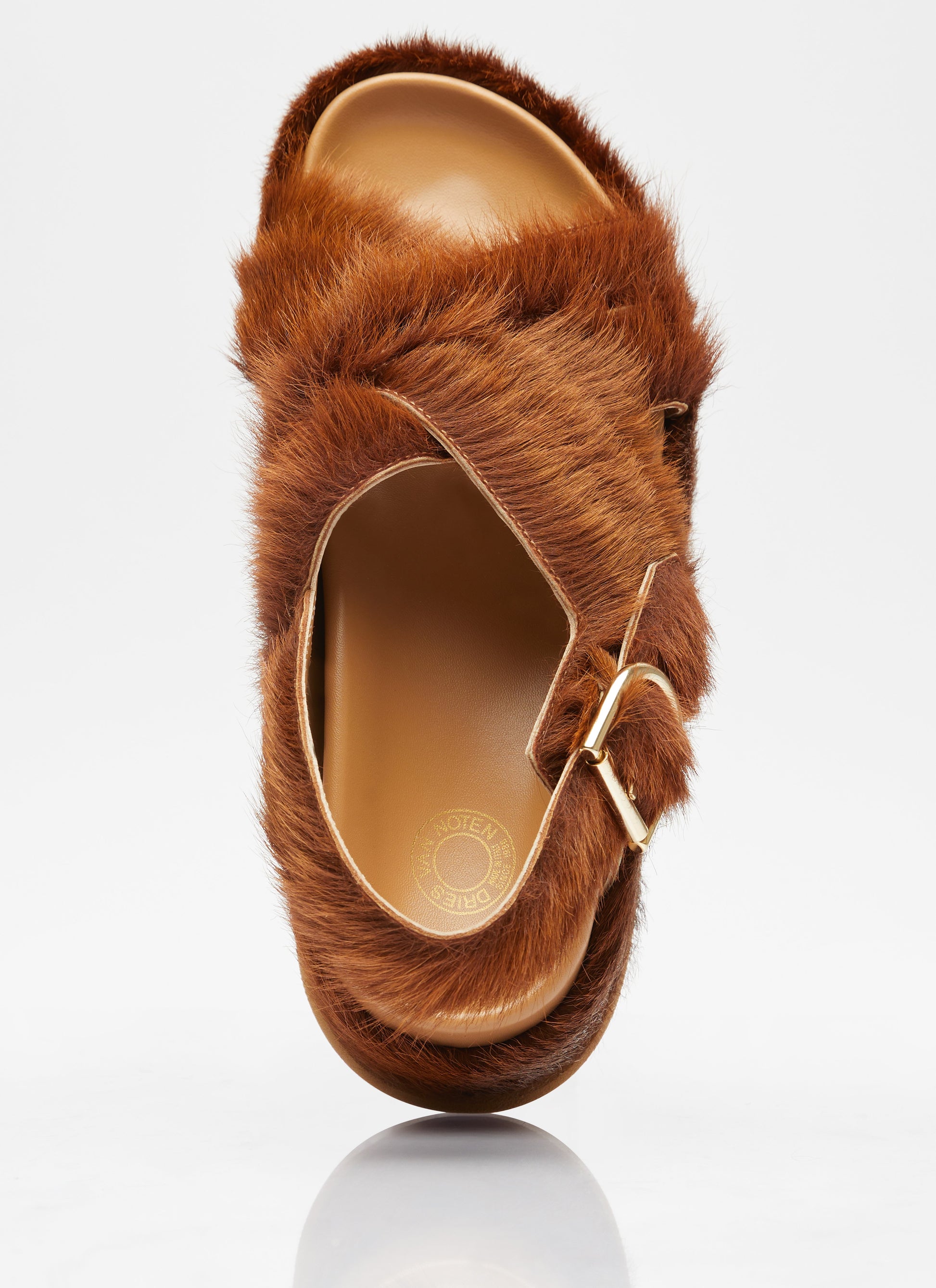 Dries Van Noten Women Ponyhair Sandals DRIES VAN NOTEN