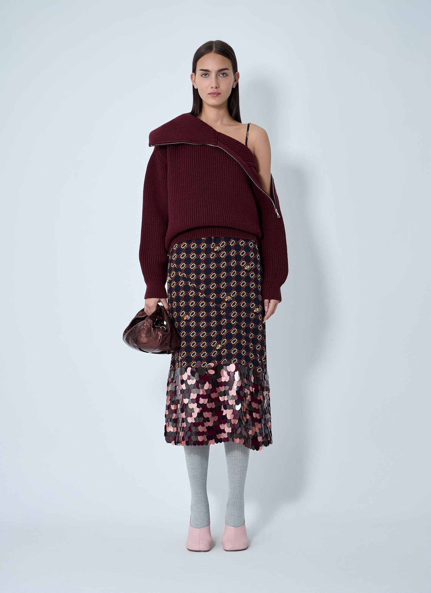 Dries Van Noten Women Zip-Collar Sweater DRIES VAN NOTEN