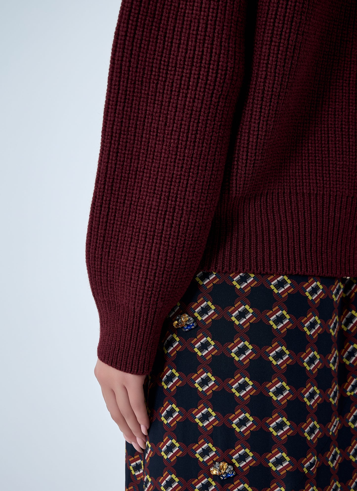 Dries Van Noten Women Zip-Collar Sweater DRIES VAN NOTEN