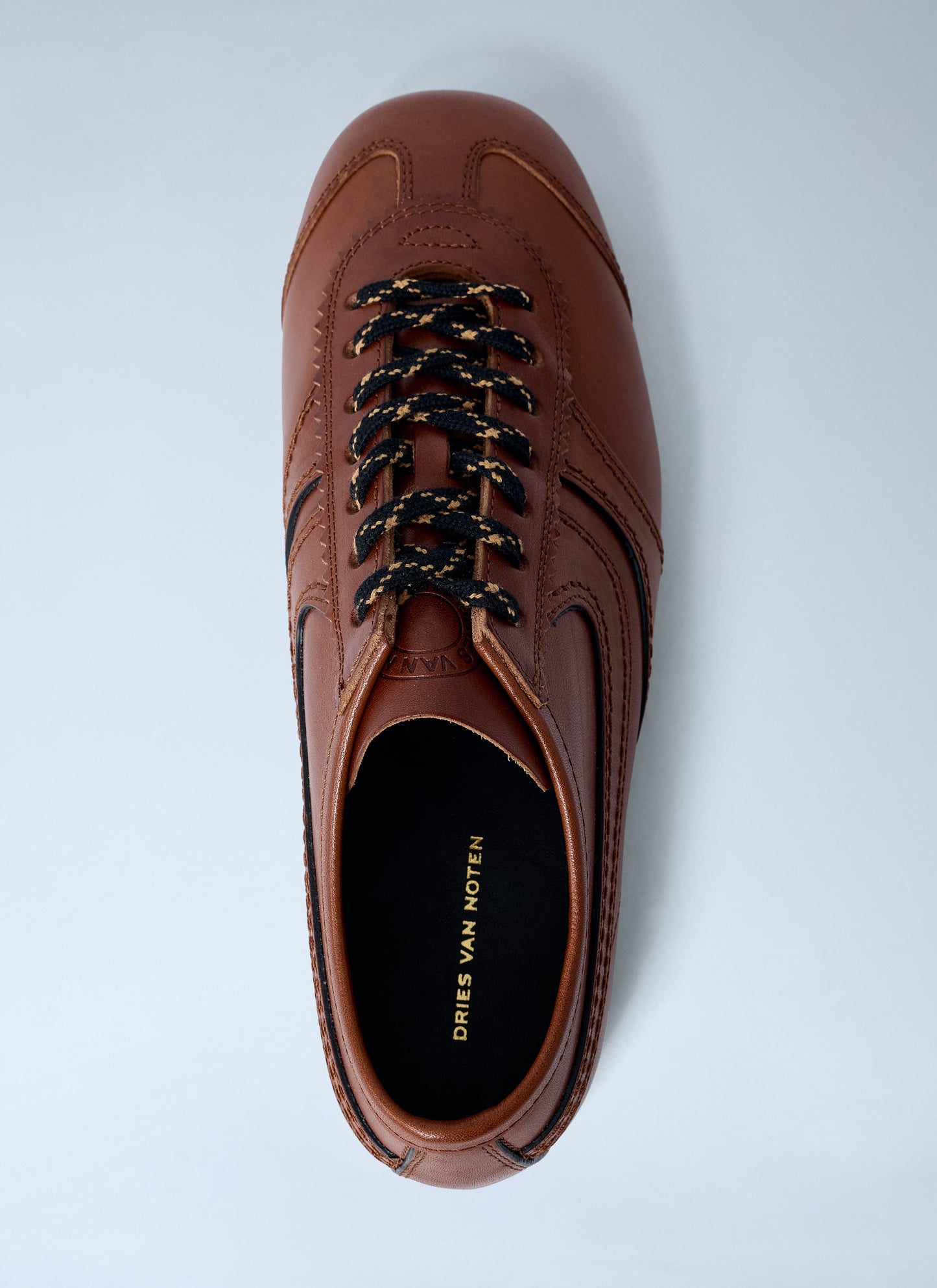Dries Van Noten Women Suede Trimmed Sneakers DRIES VAN NOTEN