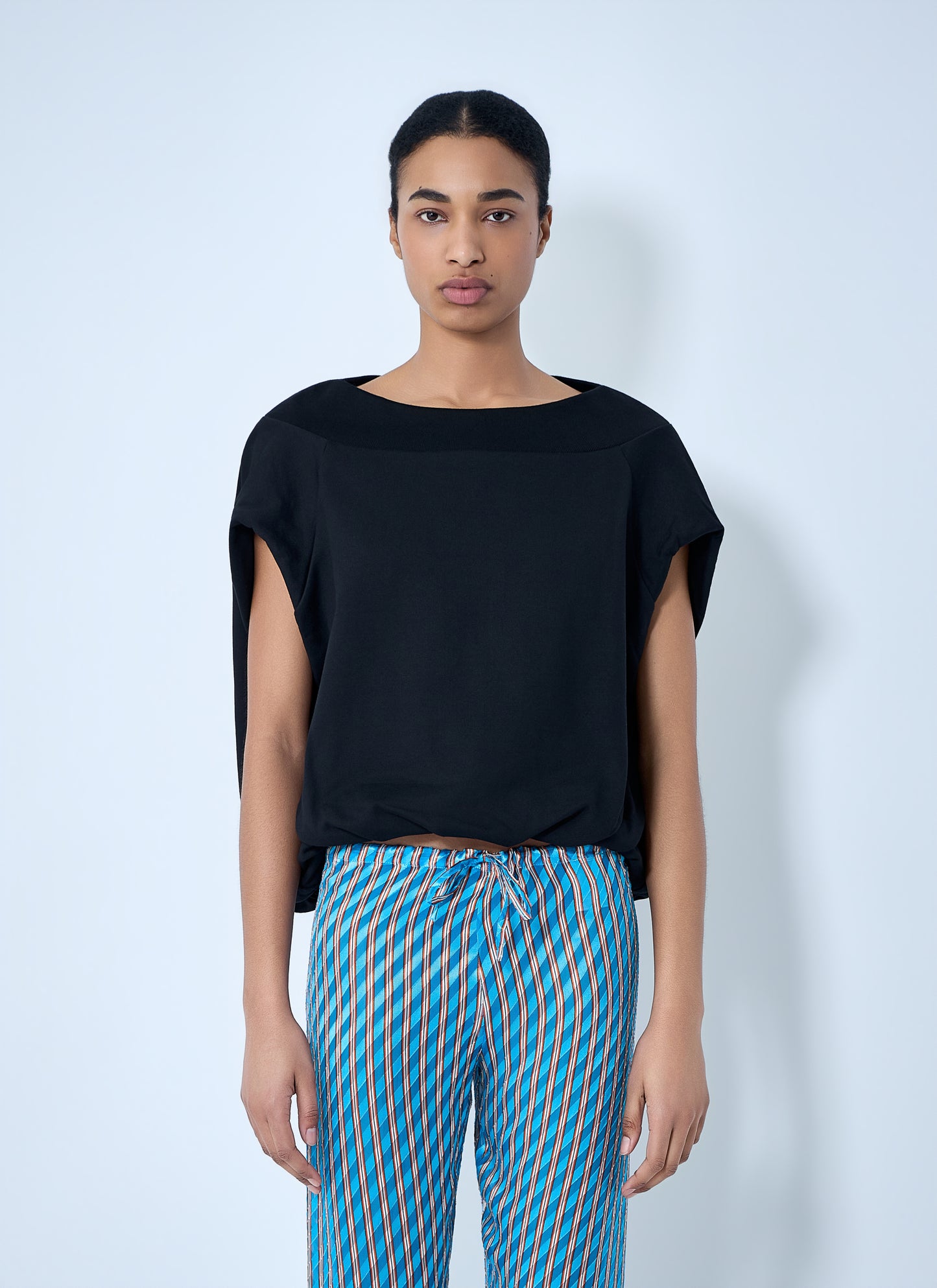 Dries Van Noten Women Draped Sleeve Top DRIES VAN NOTEN