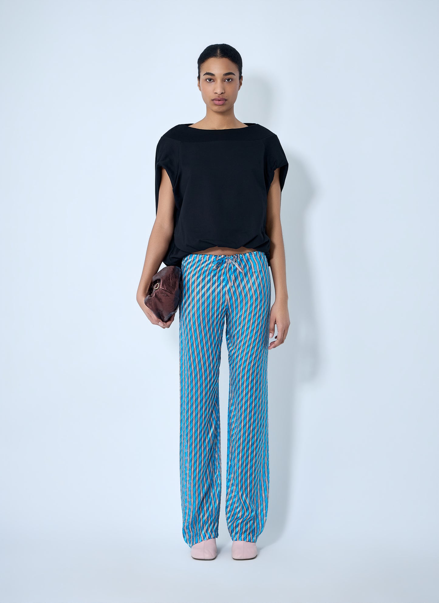 Dries Van Noten Women Draped Sleeve Top DRIES VAN NOTEN
