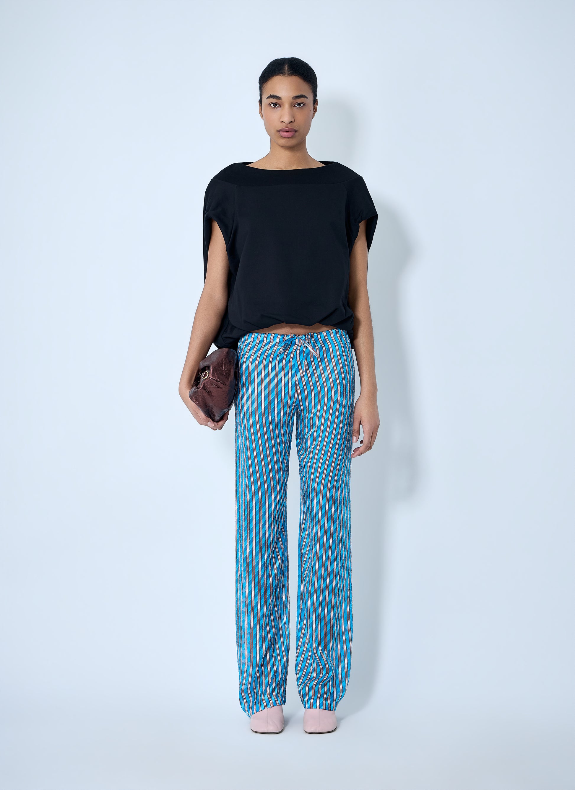 Dries Van Noten Women Draped Sleeve Top DRIES VAN NOTEN