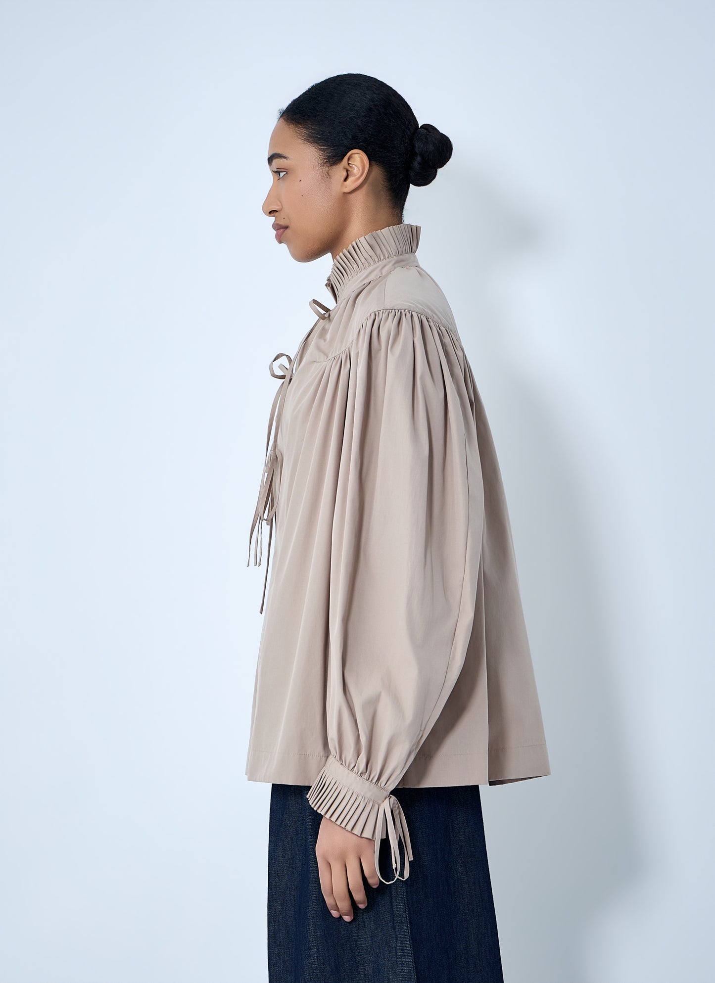 Dries Van Noten Women Gathered Neck Blouse DRIES VAN NOTEN