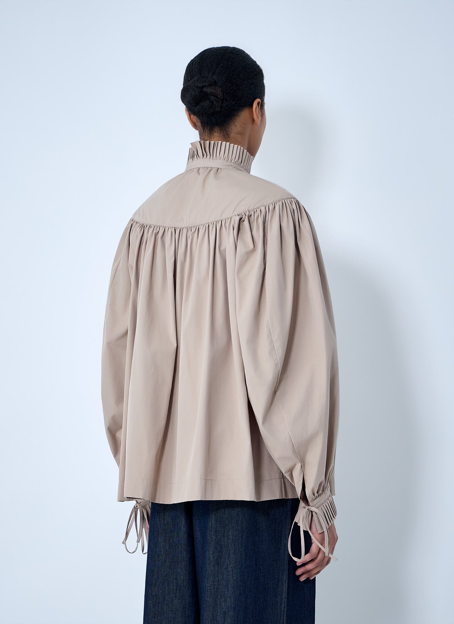 Dries Van Noten Women Gathered Neck Blouse DRIES VAN NOTEN