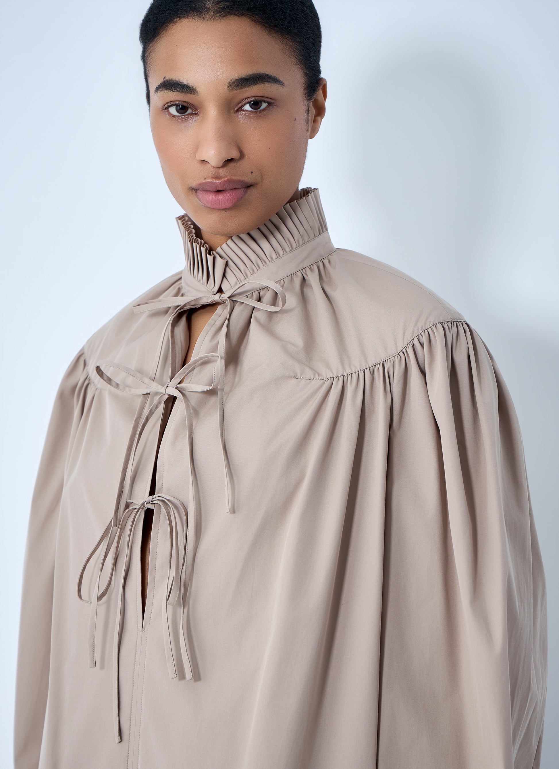 Dries Van Noten Women Gathered Neck Blouse DRIES VAN NOTEN