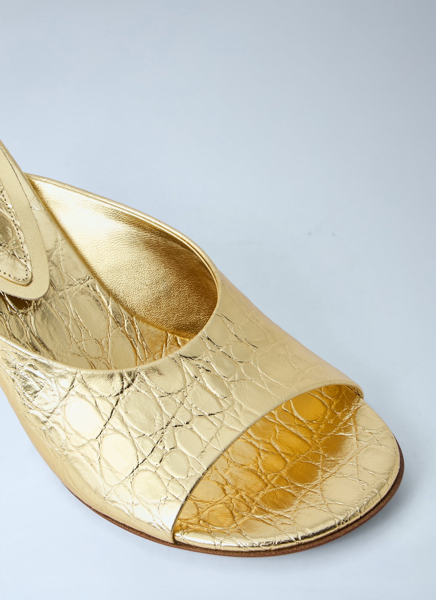 Dries Van Noten Women Sculpted Leather Mules DRIES VAN NOTEN