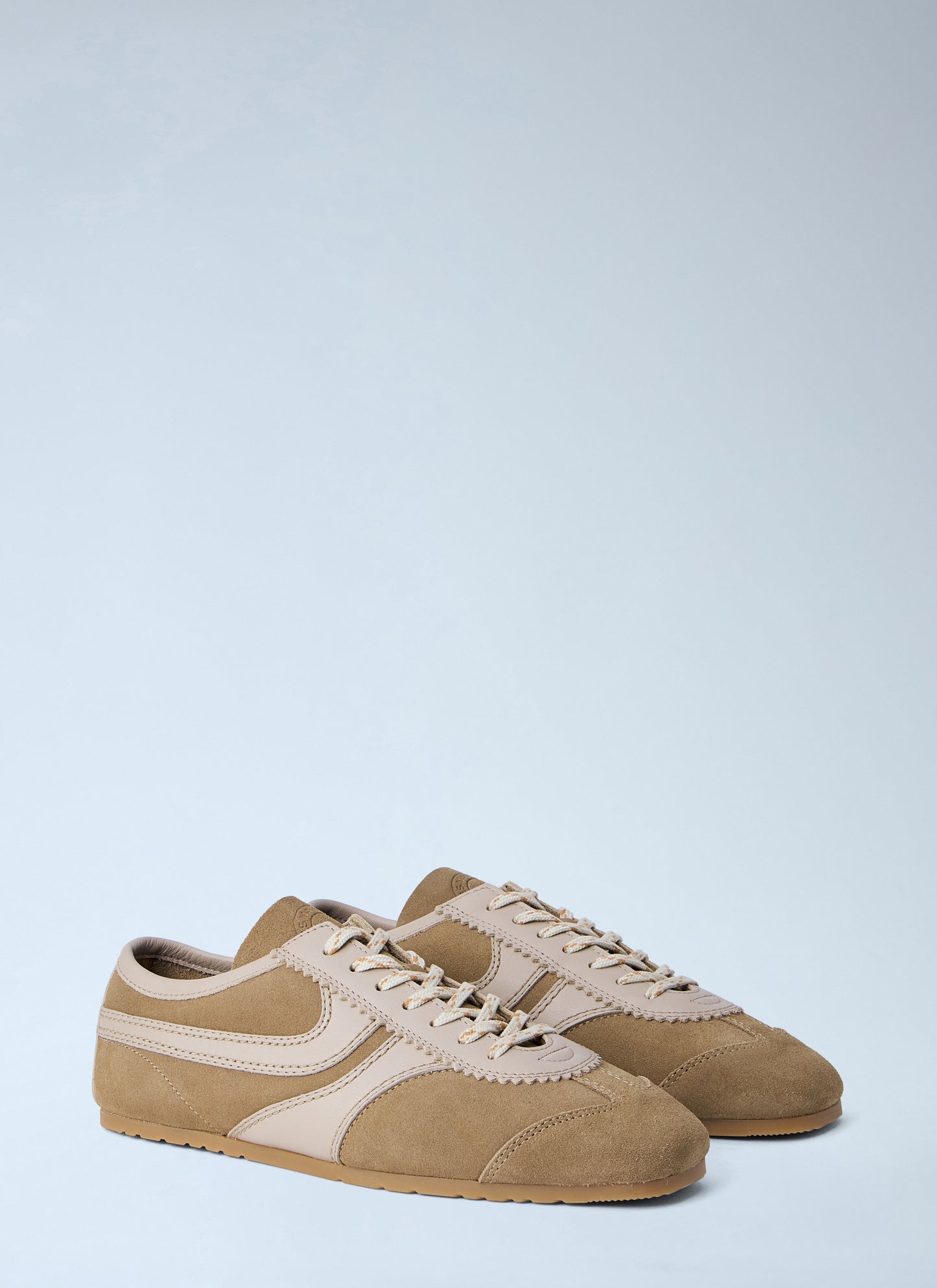 Dries Van Noten Women Suede Trimmed Sneakers DRIES VAN NOTEN