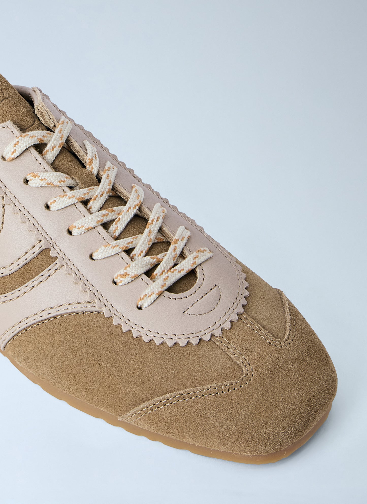 Dries Van Noten Women Suede Trimmed Sneakers DRIES VAN NOTEN